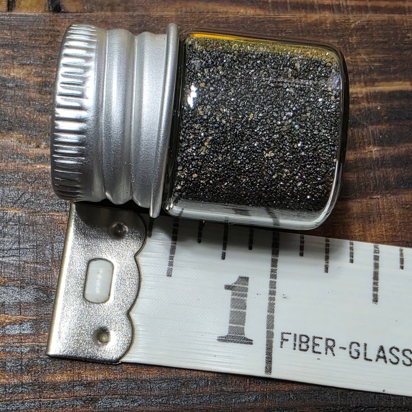 Magnetic Black Sand! Mini Glass Jar Full of Natural Black Magnetic Sand, Small Fun Geology Gift