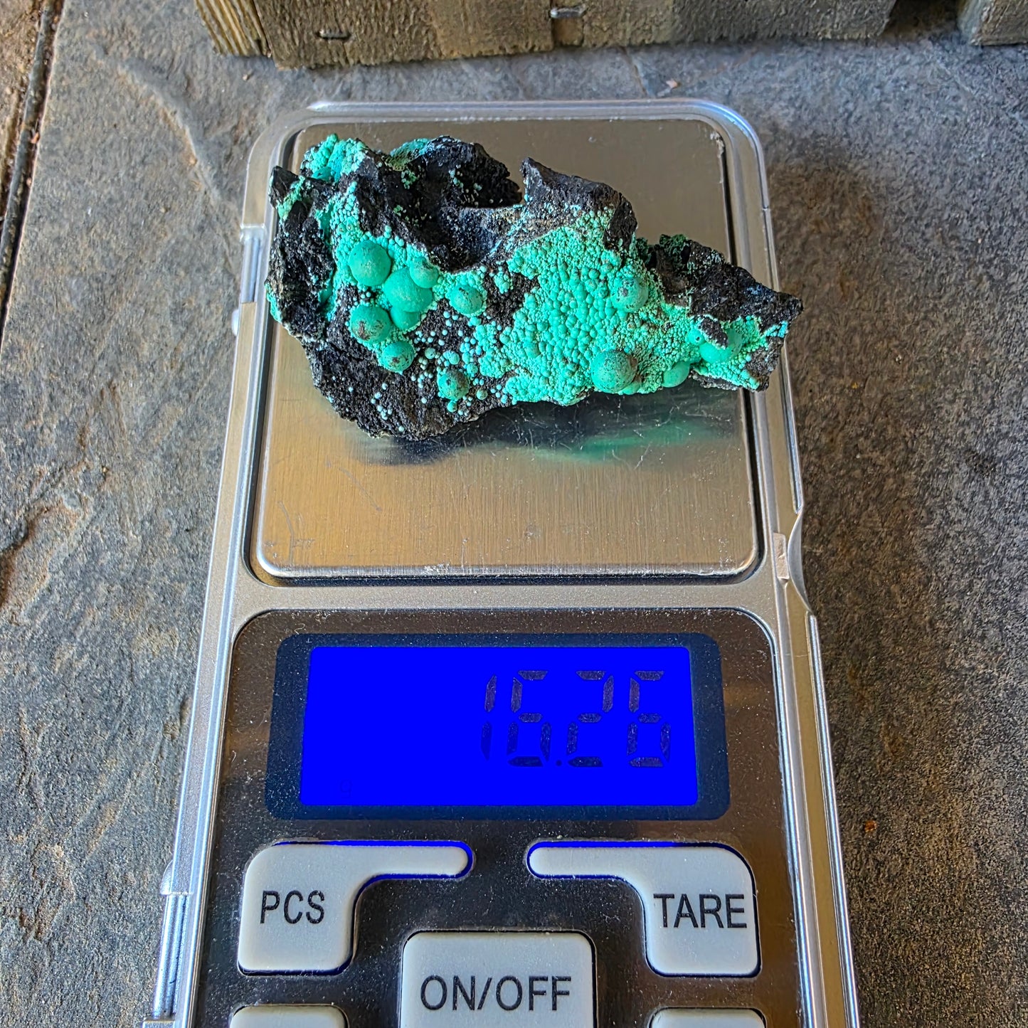 Beautiful Botryoidal Chrysocolla Copper Ore Rock Specimen | Planet Mine | Arizona | Natural Raw Stone