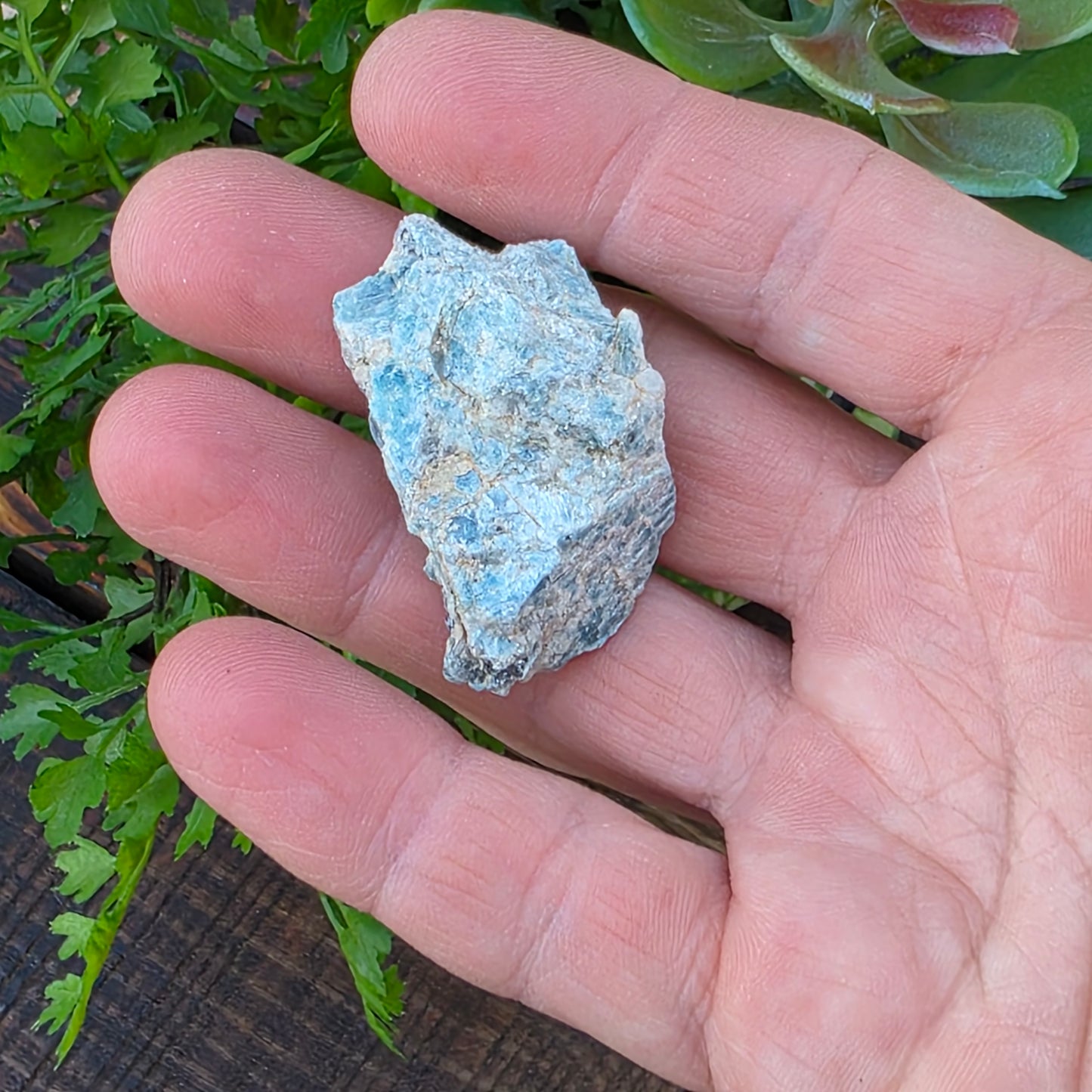 Kyanite Ore Specimen 24.51g | Bluebird Mine | California | Raw Stone | Natural Blue Rock Sample