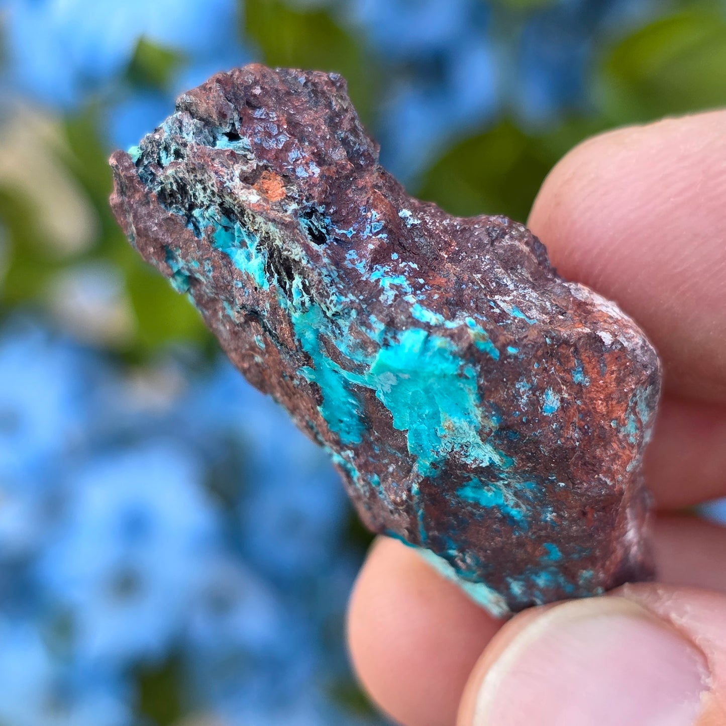 Chrysocolla Copper Ore Rock Specimen | Planet Mine | Arizona | Natural Raw Stone | 13.57 g