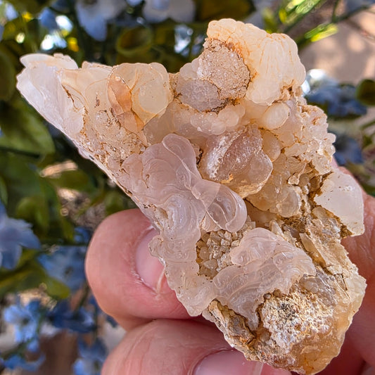 California Chalcedony Specimen: Natural Mule Mountain Crystal (60.19 grams)