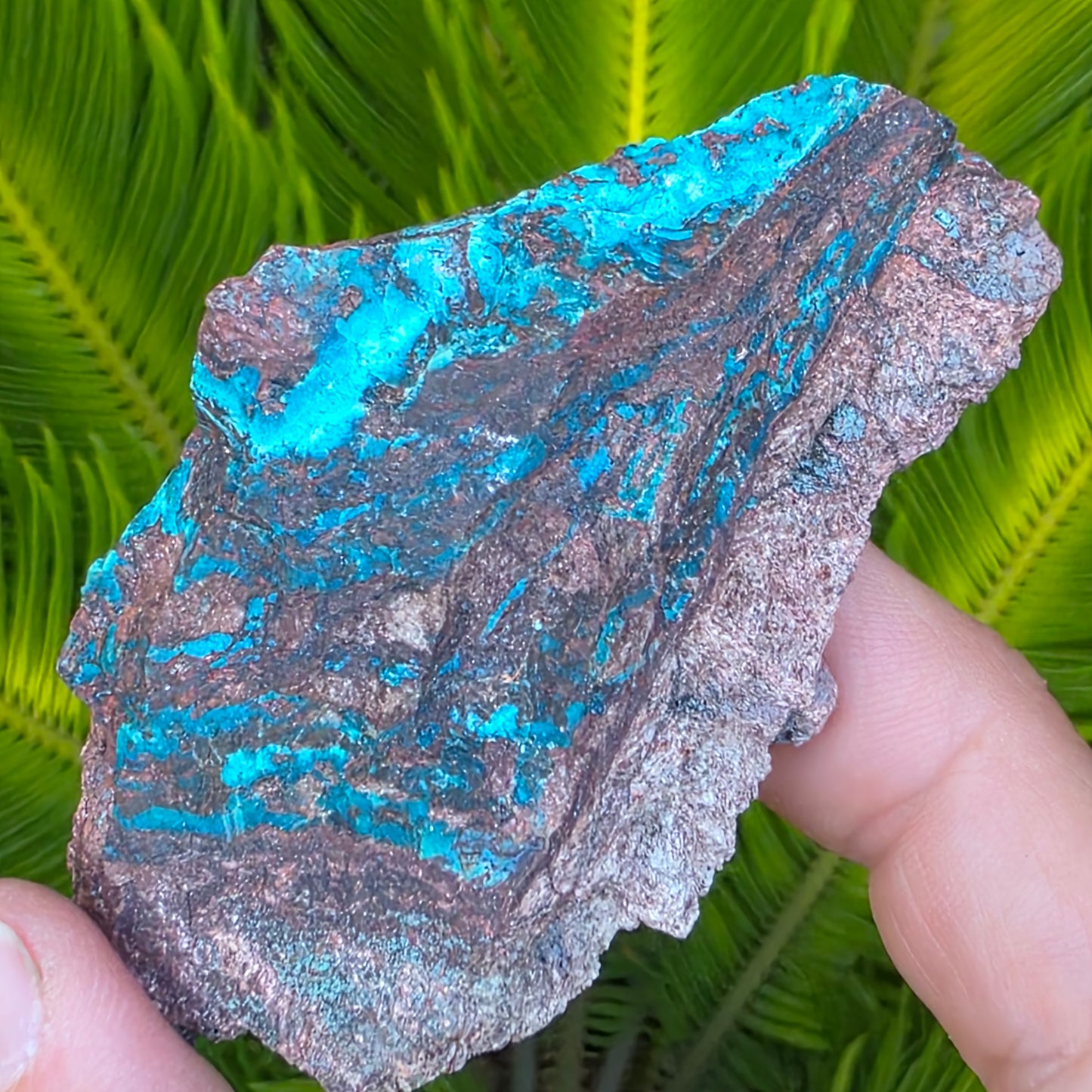 Chrysocolla Copper Ore Rock Specimen | Planet Mine | Arizona | Natural Raw Stone | 70.83 g