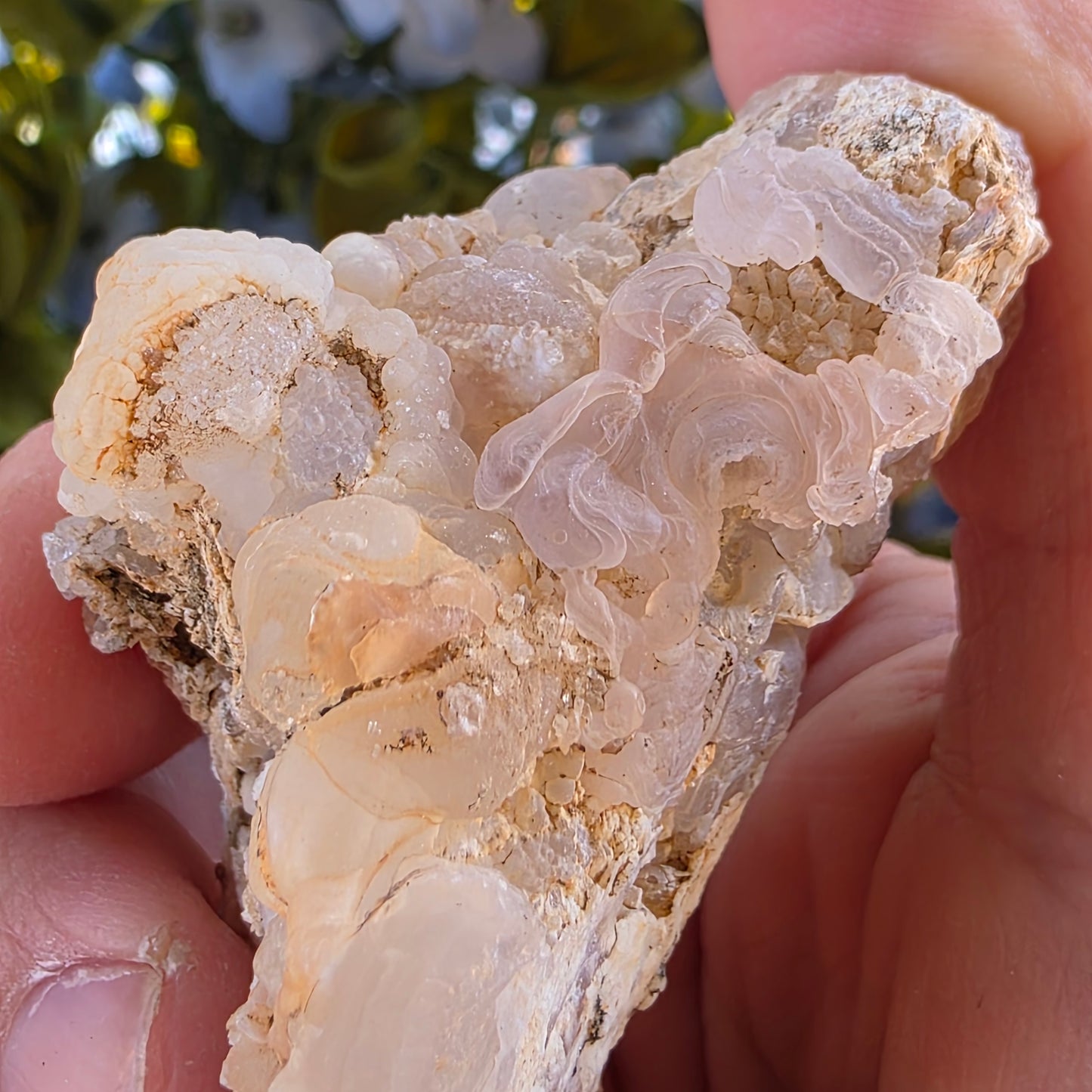 California Chalcedony Specimen: Natural Mule Mountain Crystal (60.19 grams)