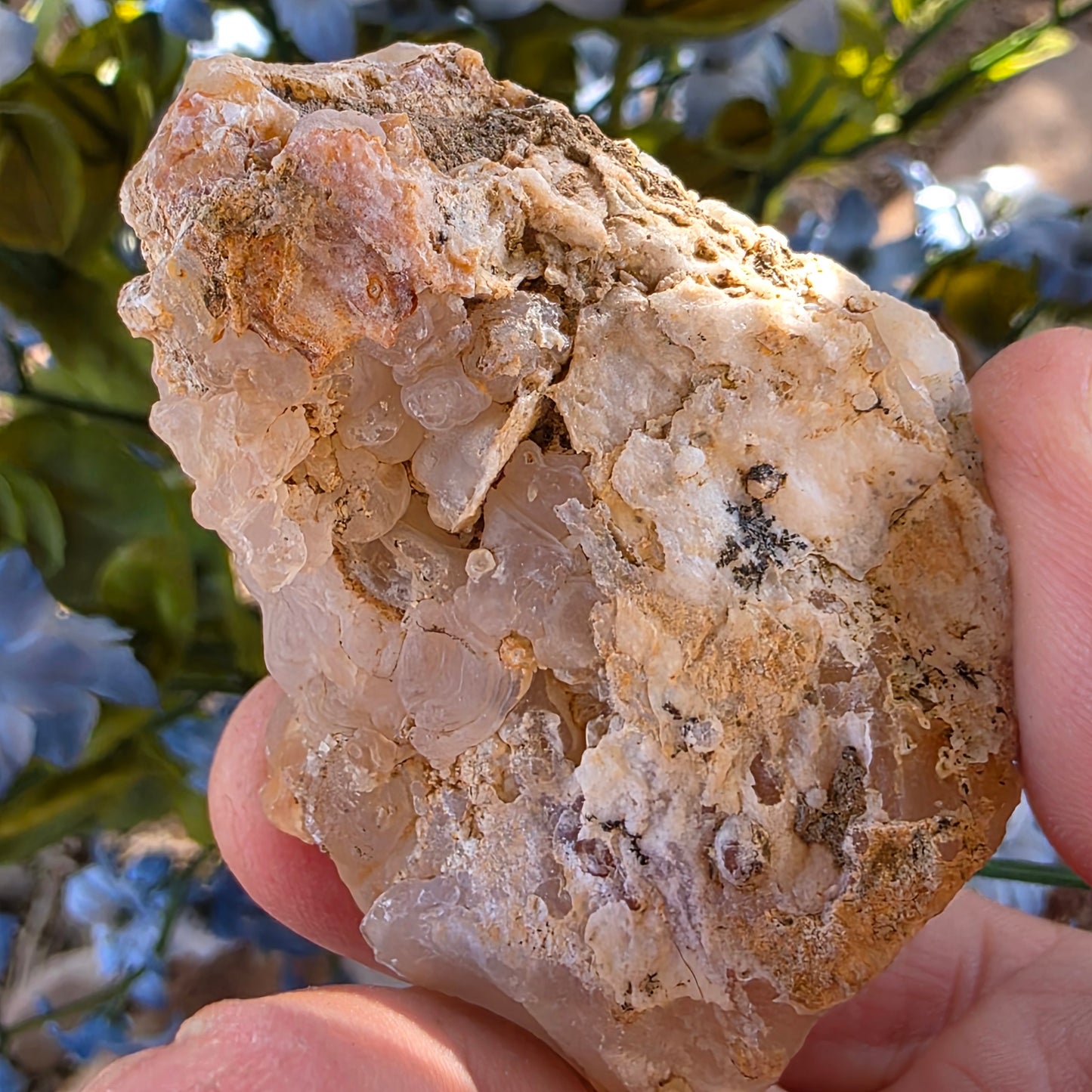 California Chalcedony Specimen: Natural Mule Mountain Crystal (60.19 grams)