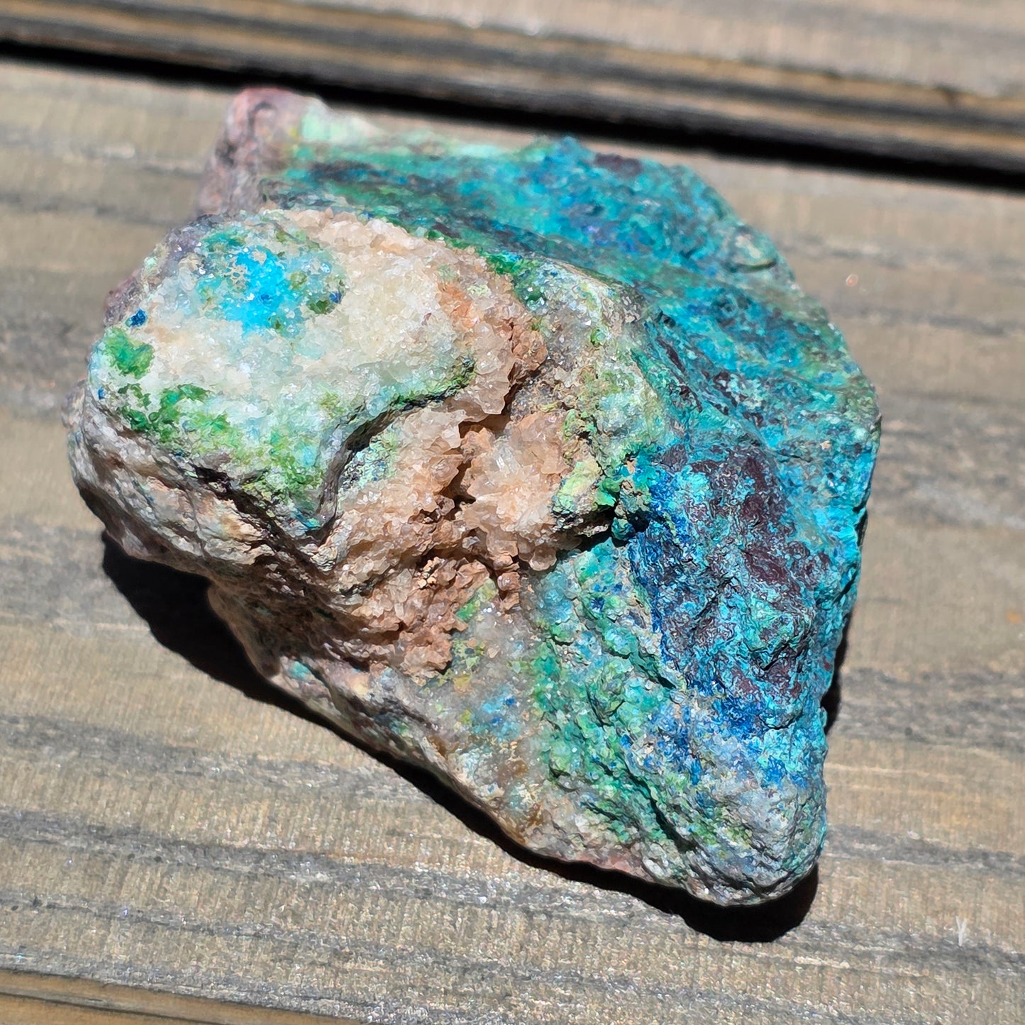 Copper Ore Rock Specimen | Planet Mine | Arizona | Natural Raw Stone | 118 g