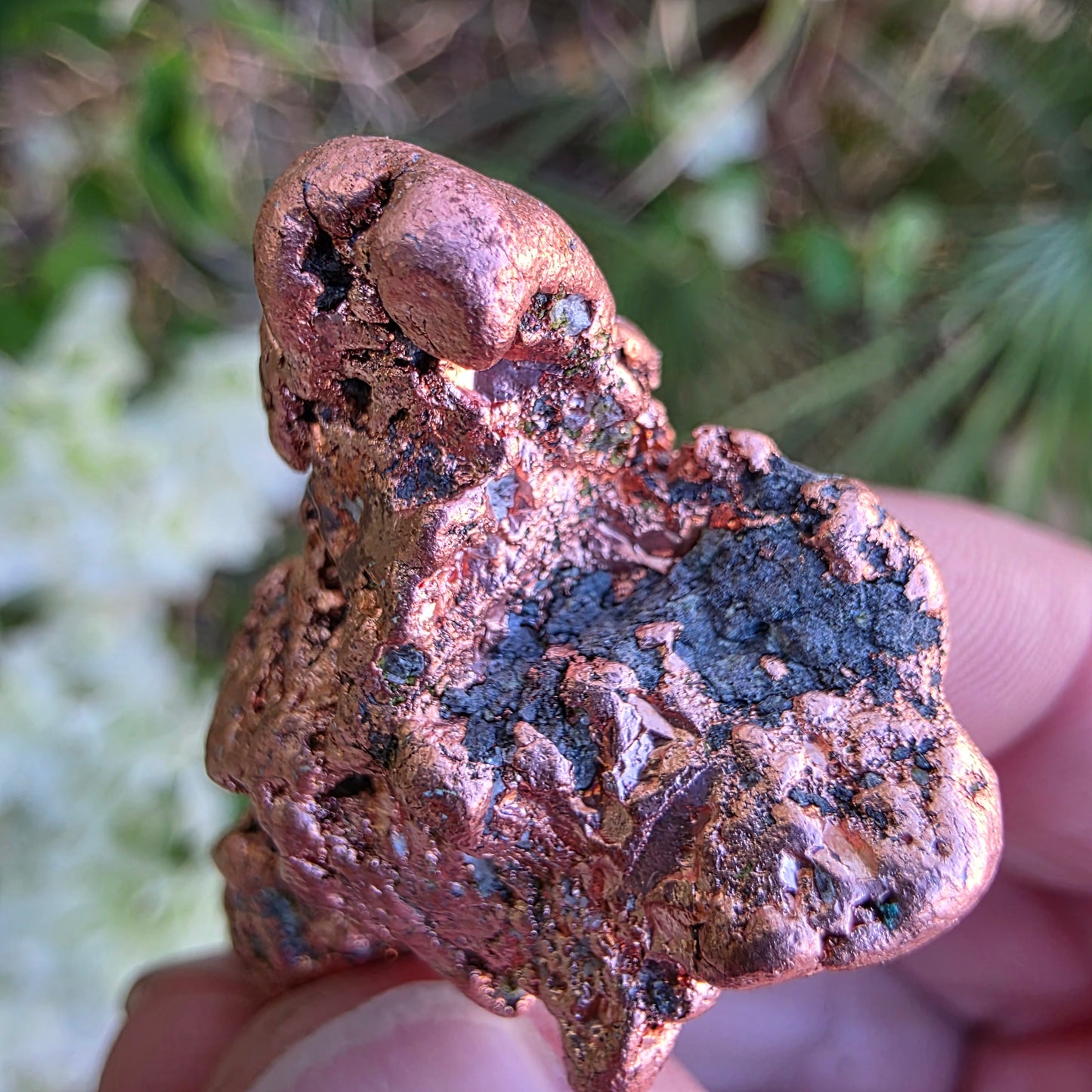 Shiny Michigan Copper - Rock Specimen from the Keweenaw Peninsula
