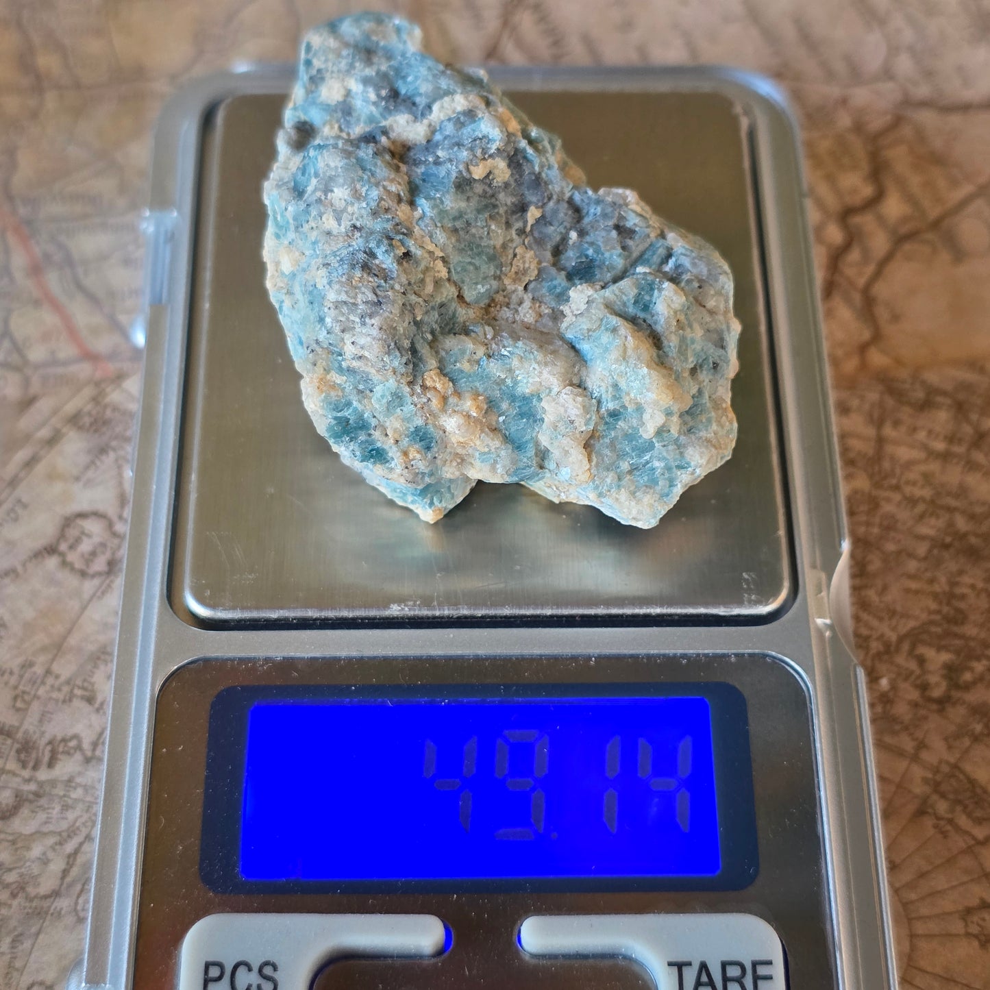Kyanite Ore Specimen 49.14 g | Bluebird Mine | California | Raw Stone | Natural Blue Rock Sample