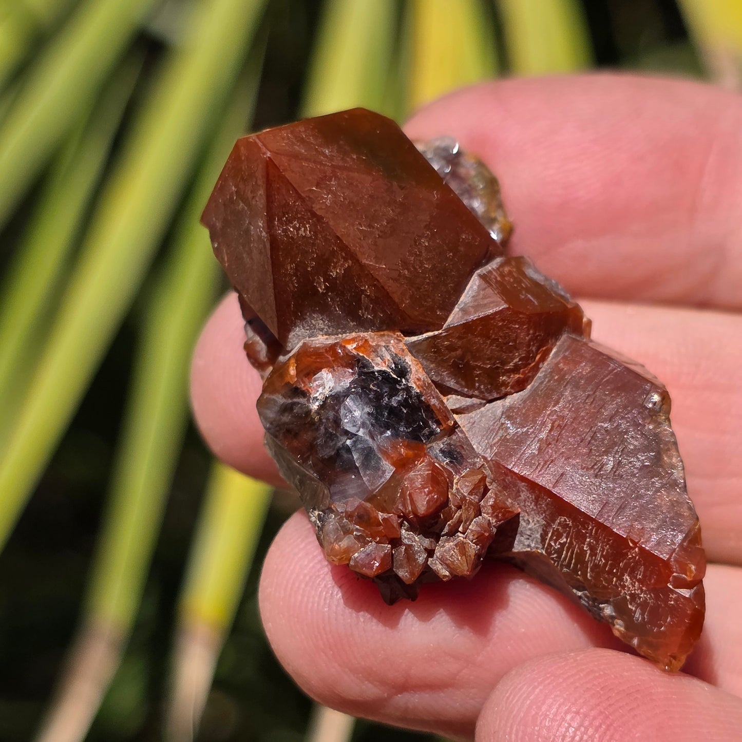 Stunning Red Quartz Crystal Specimen from Morocco | Rough Mineral Sample | 20.96 grams