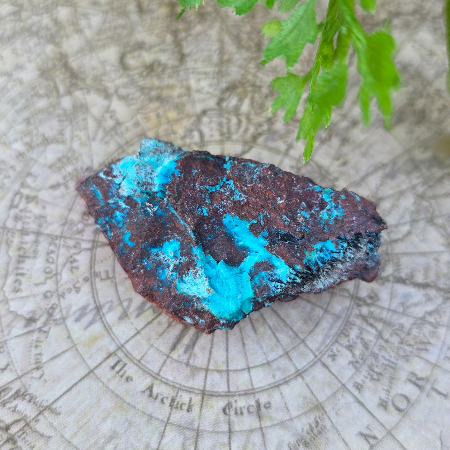Chrysocolla Copper Ore Rock Specimen | Planet Mine | Arizona | Natural Raw Stone | 13.57 g