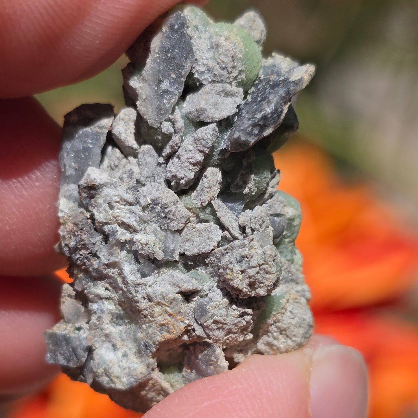 Green Wavellite Rock Specimen | Mt. Ida, Arkansas | Raw Stone