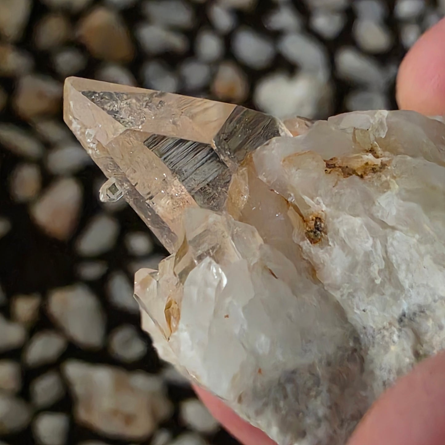 Gorgeous Natural Clear Quartz Crystal Cluster from Mt. Ida, Arkansas | Raw Mineral Specimen | 61.49 grams