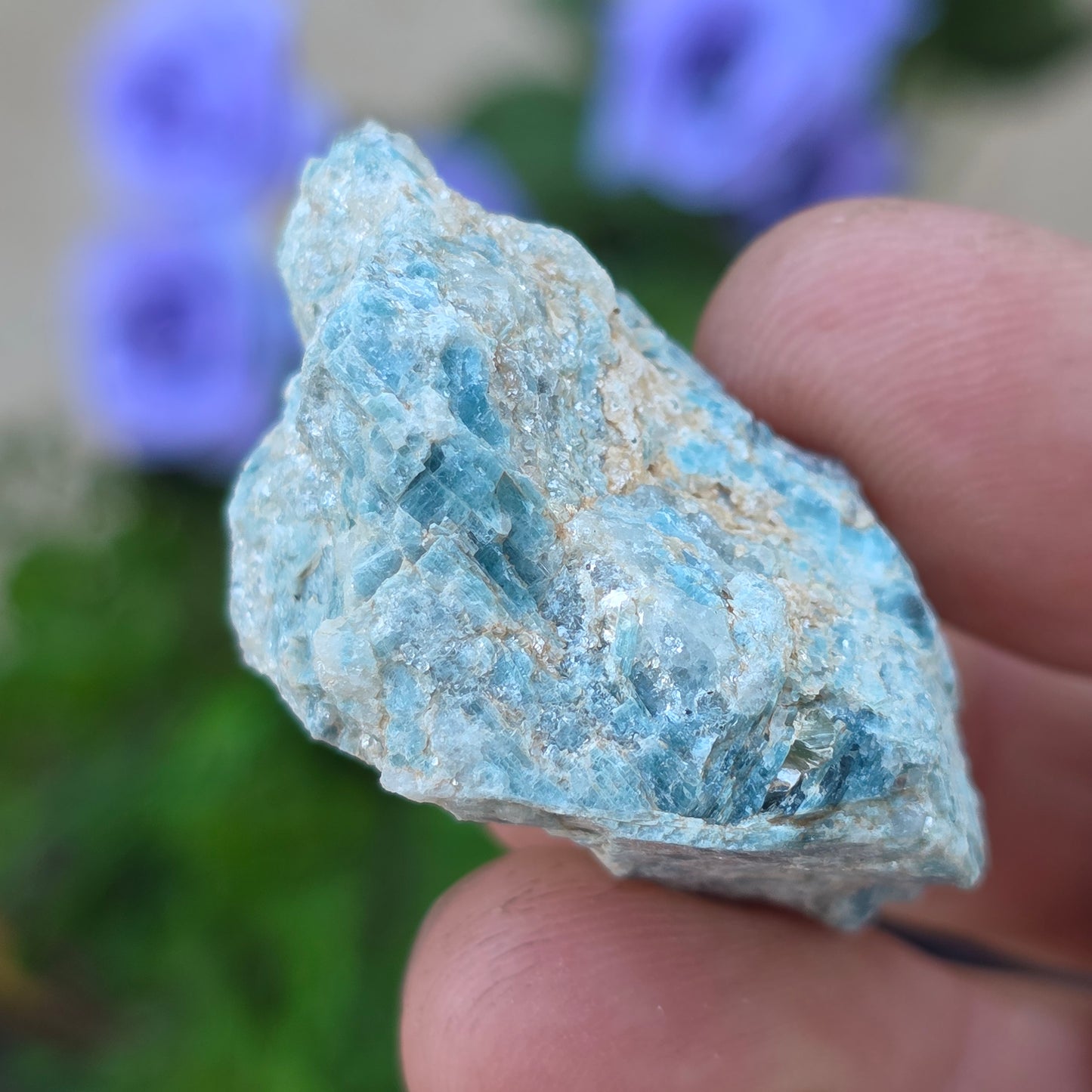 Kyanite Ore Specimen 24.51g | Bluebird Mine | California | Raw Stone | Natural Blue Rock Sample