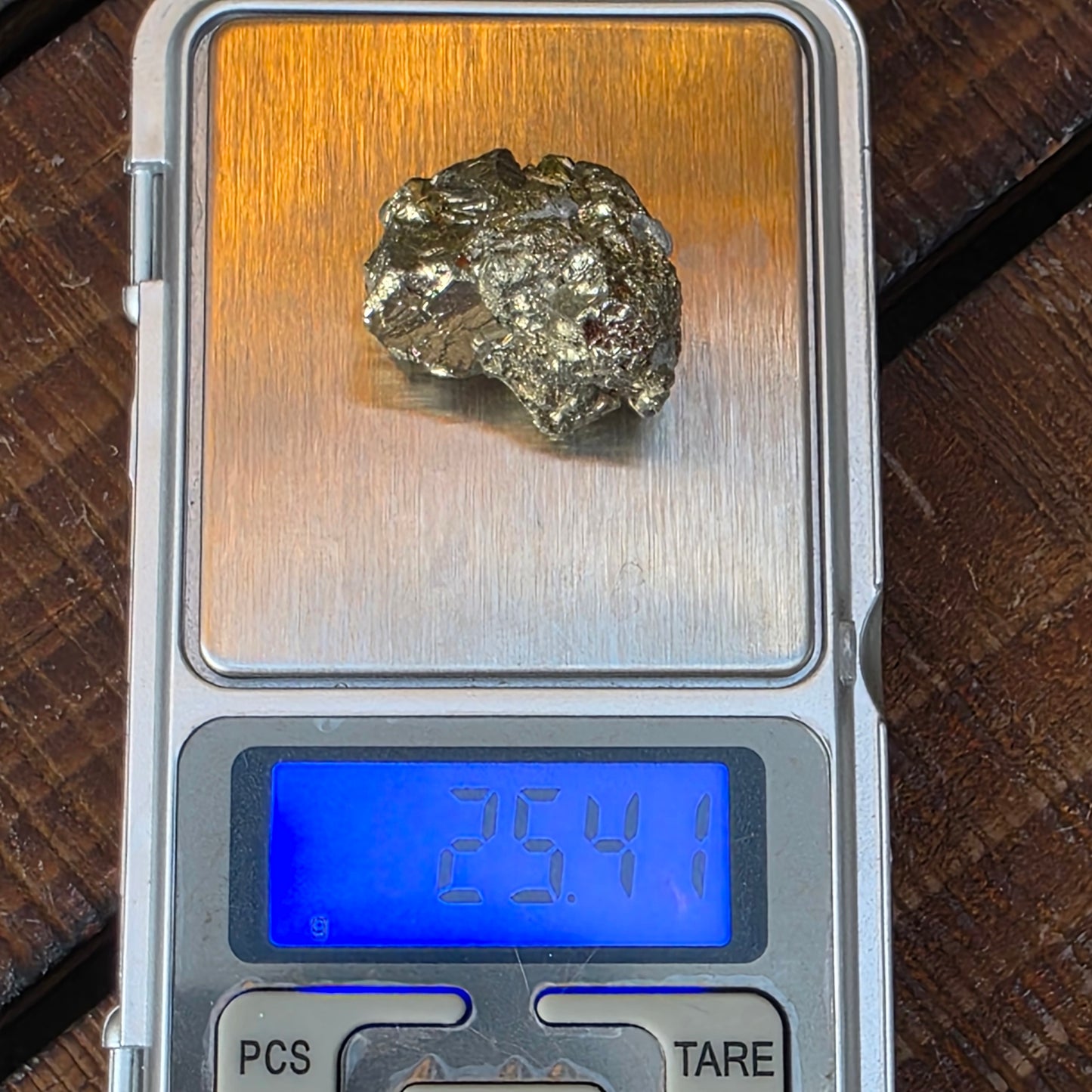 Pyrite Cluster Rock Specimen | Raw Natural Crystal Mineral | Fool's Gold | 25.41 g
