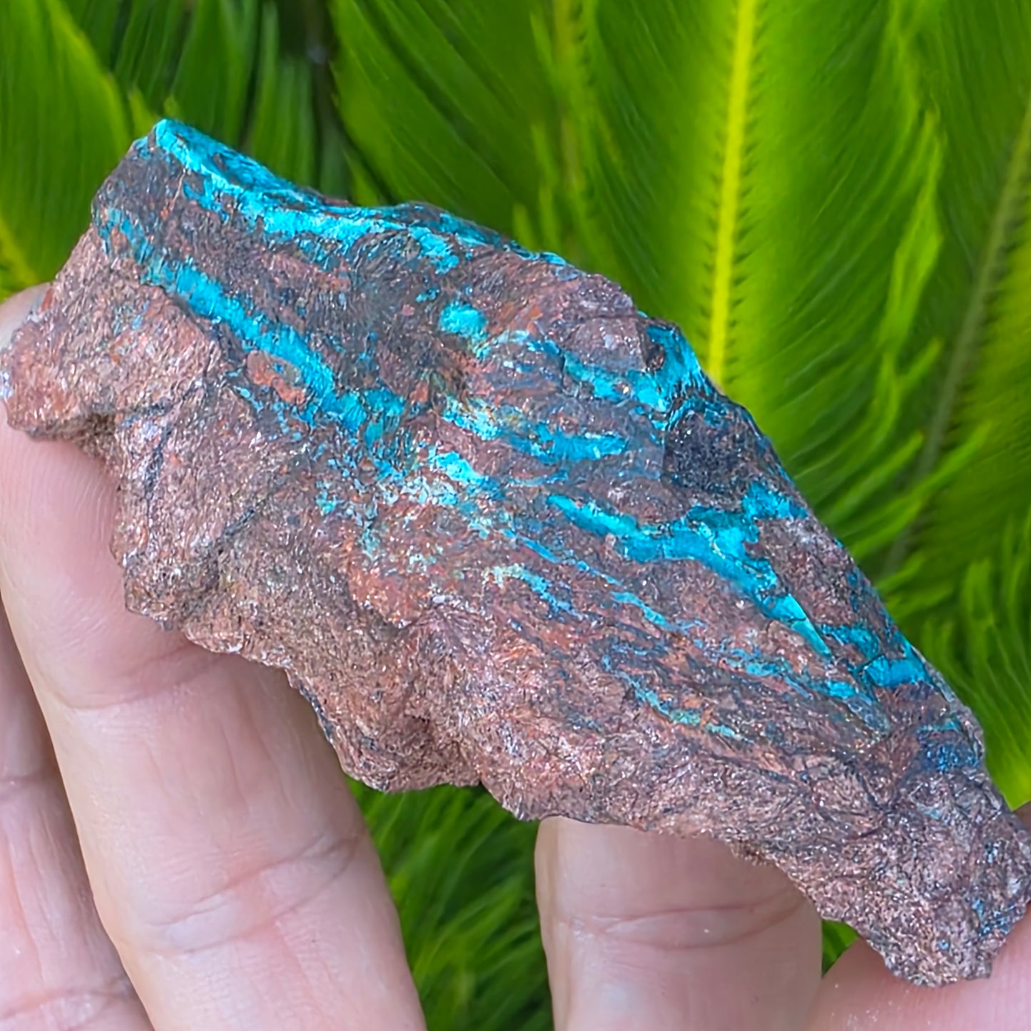 Chrysocolla Copper Ore Rock Specimen | Planet Mine | Arizona | Natural Raw Stone | 70.83 g