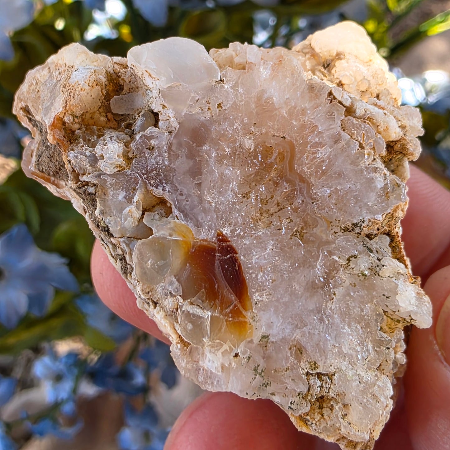 California Chalcedony Specimen: Natural Mule Mountain Crystal (60.19 grams)