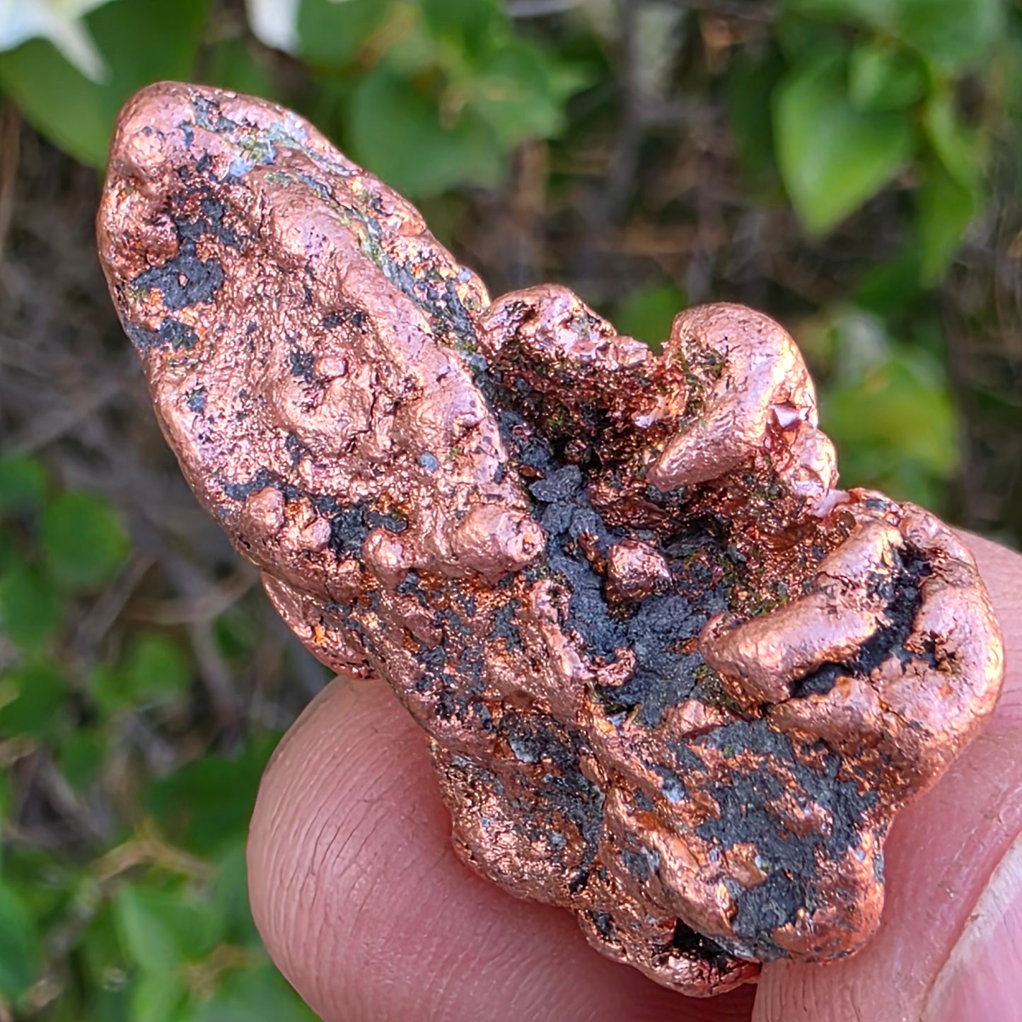 Shiny Michigan Copper - Rock Specimen from the Keweenaw Peninsula