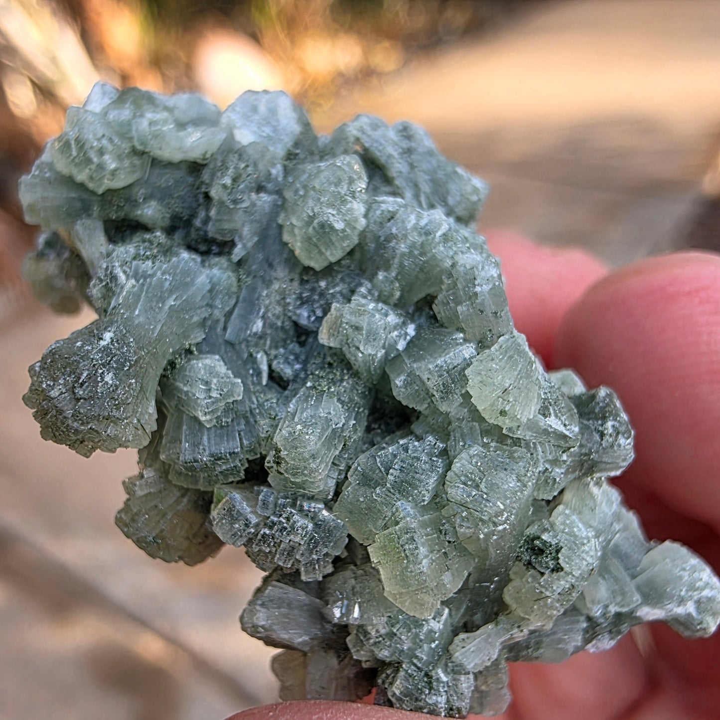 Gorgeous Green Prehnite Specimen, Crystal Cluster from Morocco (25.49g)