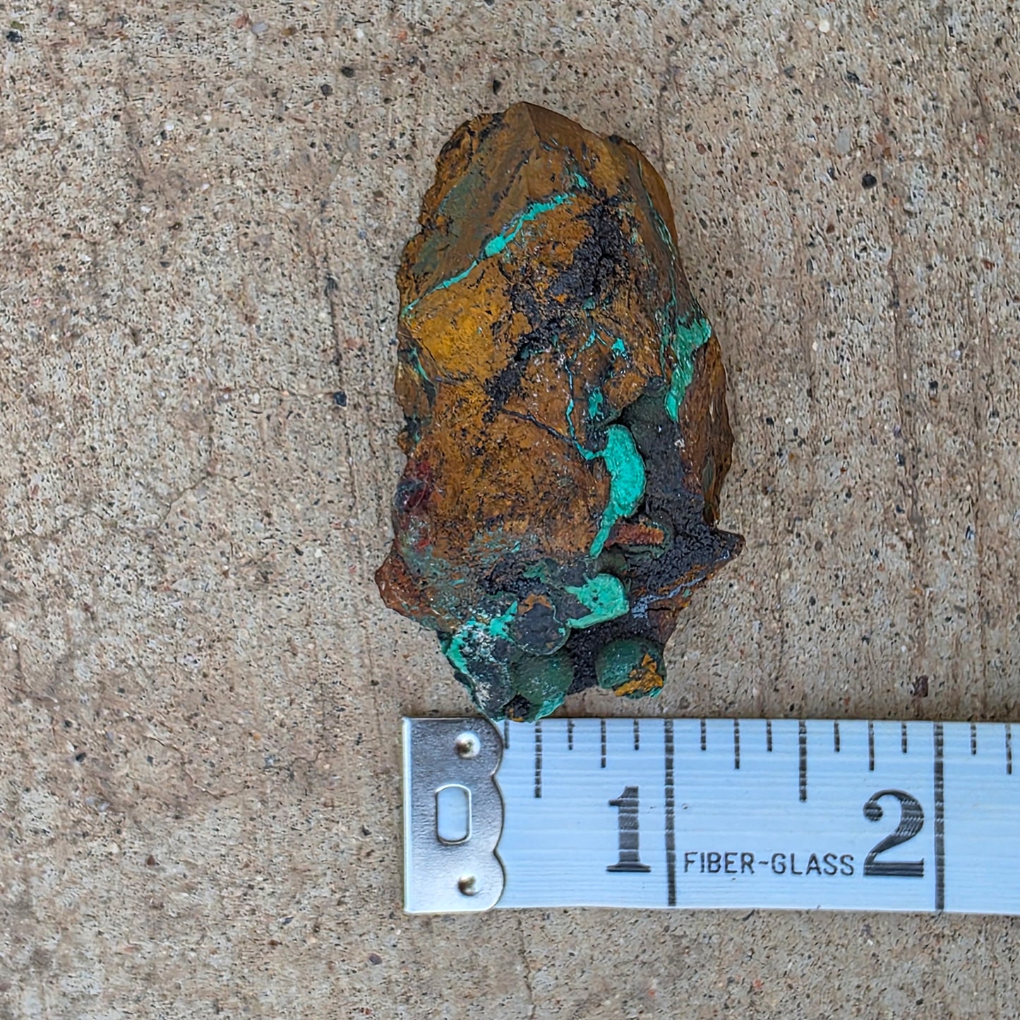 Malachite Copper Ore Rock Specimen | Planet Mine | Arizona | Natural Raw Stone | 59 g