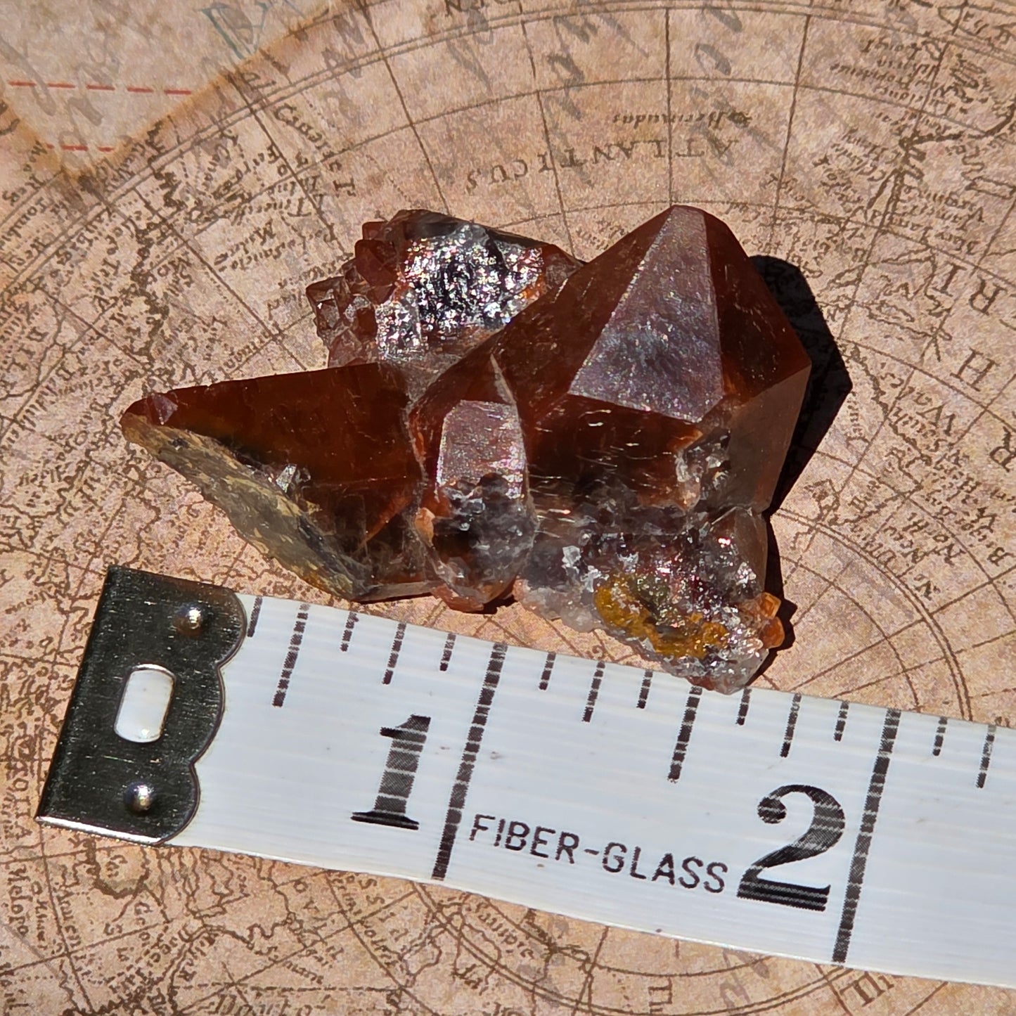 Stunning Red Quartz Crystal Specimen from Morocco | Rough Mineral Sample | 20.96 grams