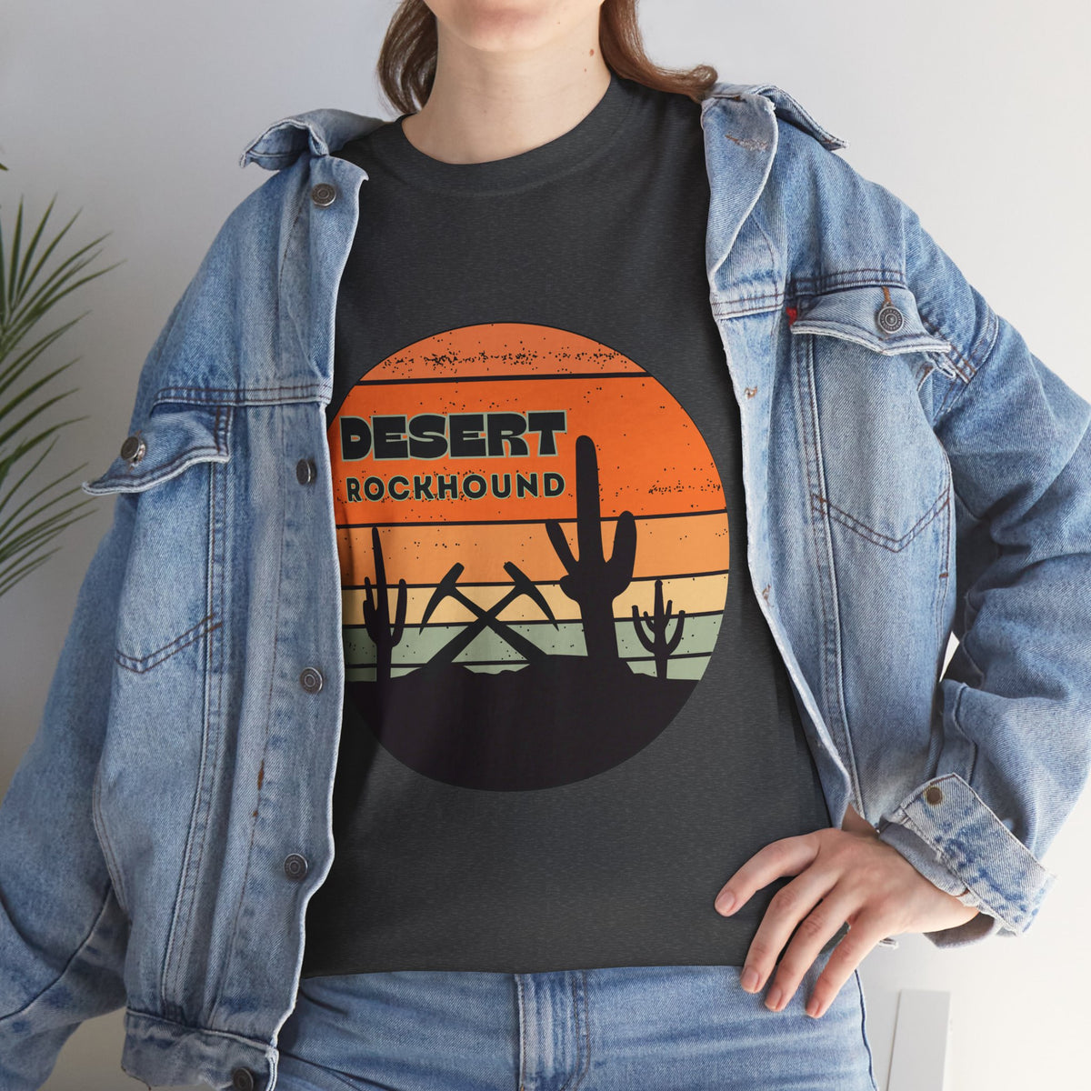 Desert Rockhound Unisex Heavy Cotton Tee Rock Collector and Nature Lover Gift