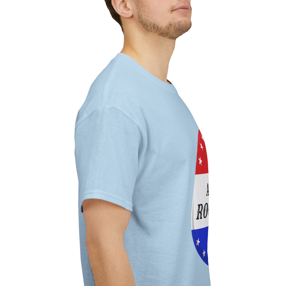American Rockhound Tee, Patriotic Rock Collector Shirt, Red White Blue Geology Gift