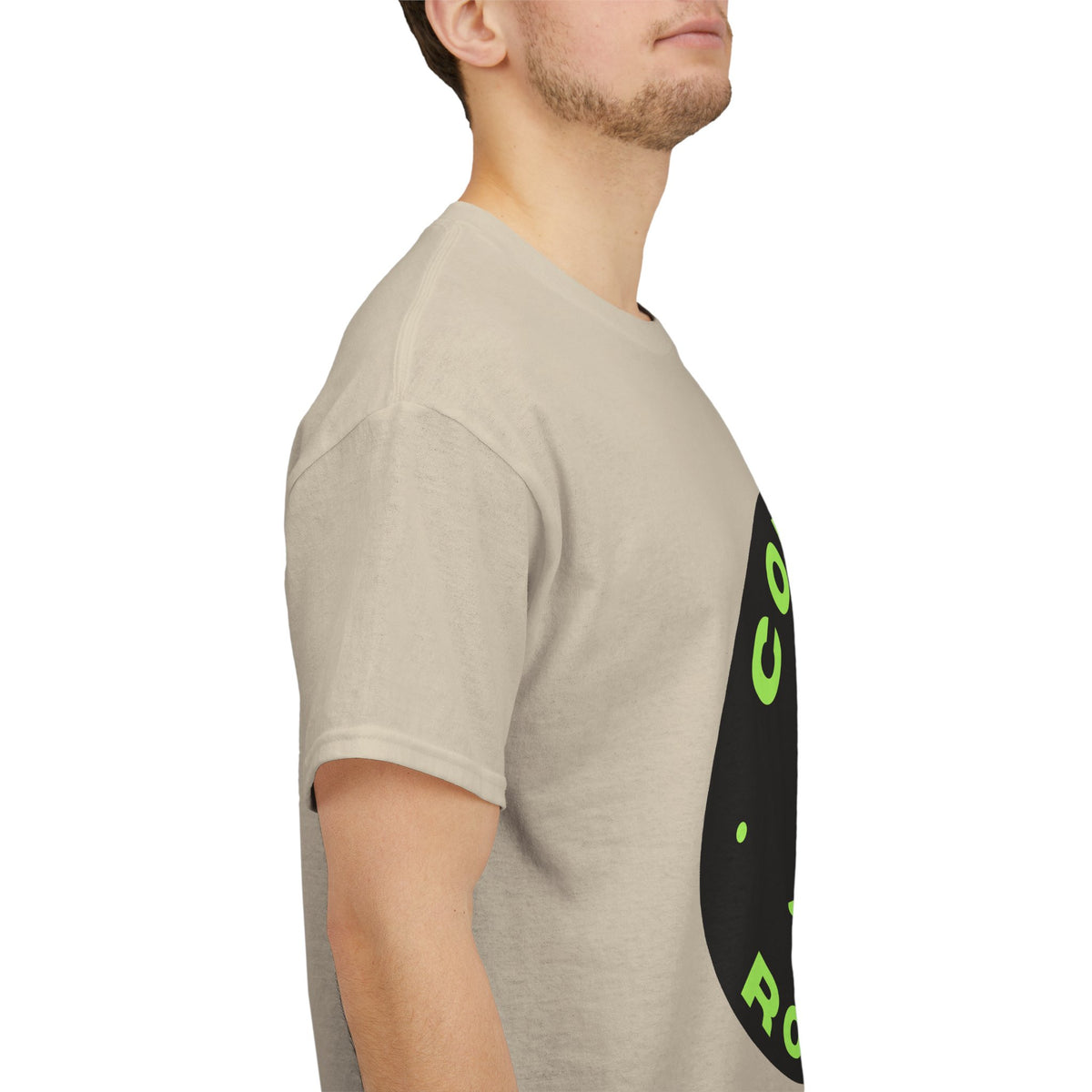 Coffee & Rocks Unisex Heavy Cotton Tee - Perfect for Geologist Coffee Lovers