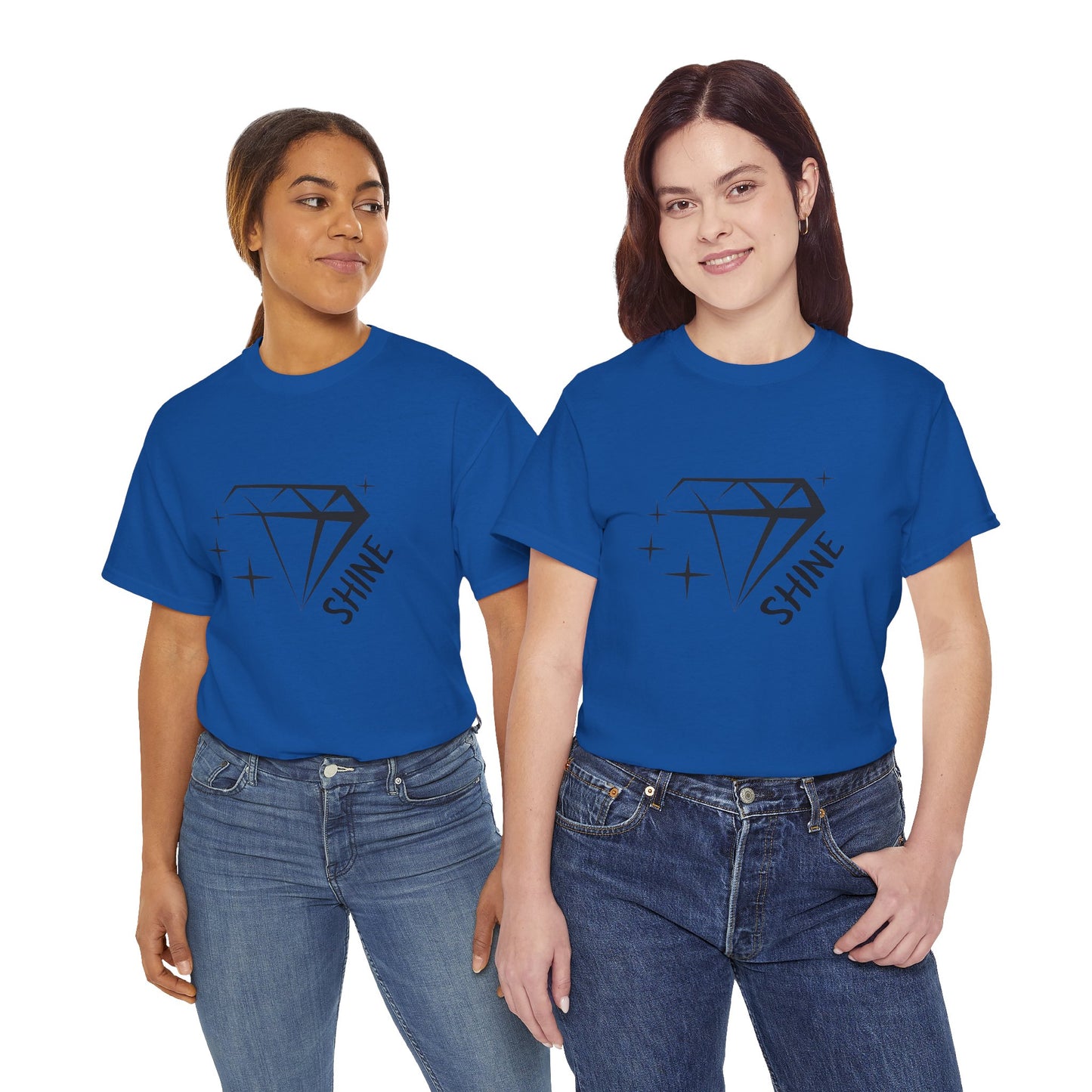 Shine Bright Rockhound T-Shirt Funny Geology Shirt Positive Vibes Crystal Gift