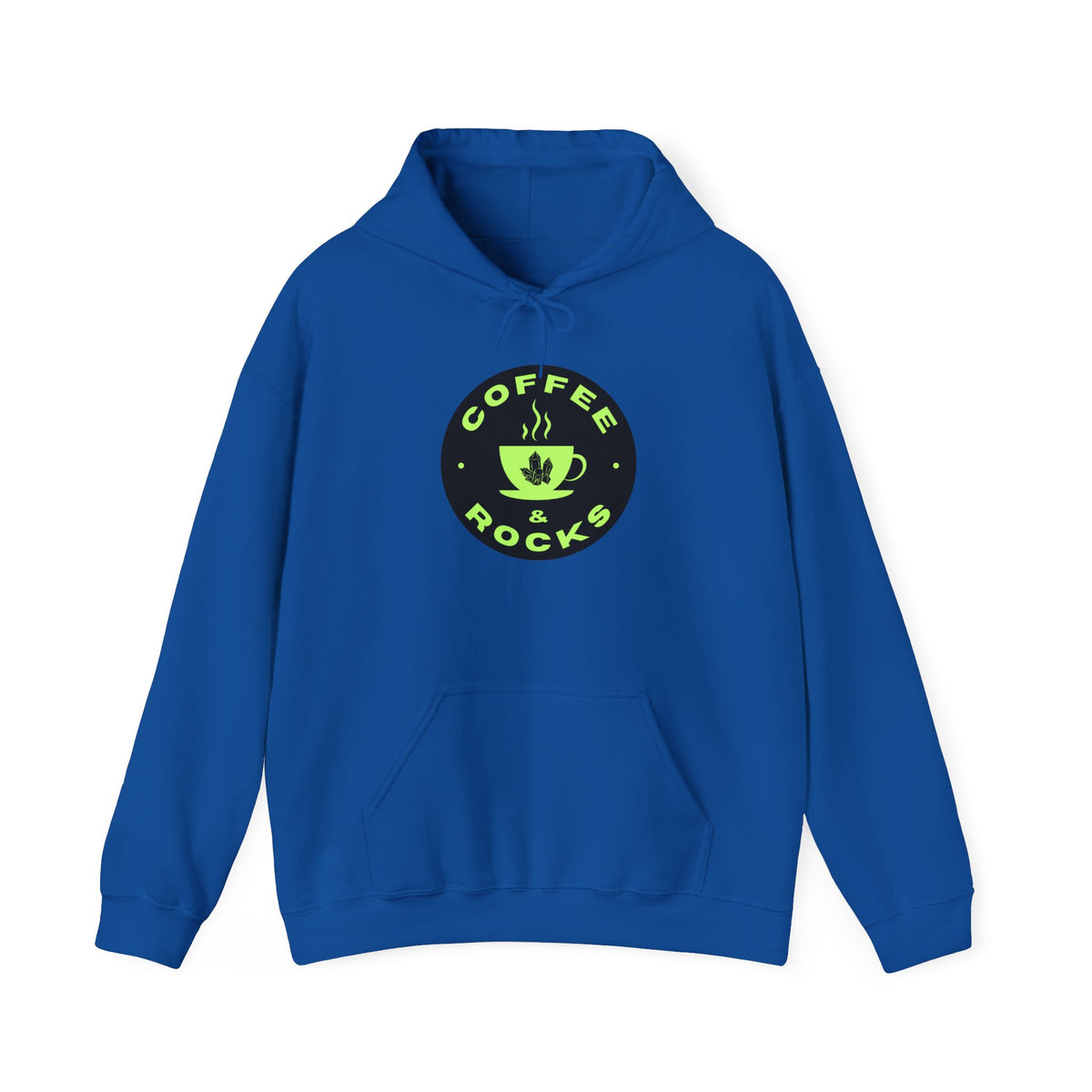 Coffee & Rocks Hoodie Cozy Geology Unisex Hooded Sweatshirt
