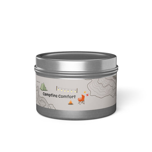 Campfire Comfort Vanilla Bean Scented Candle