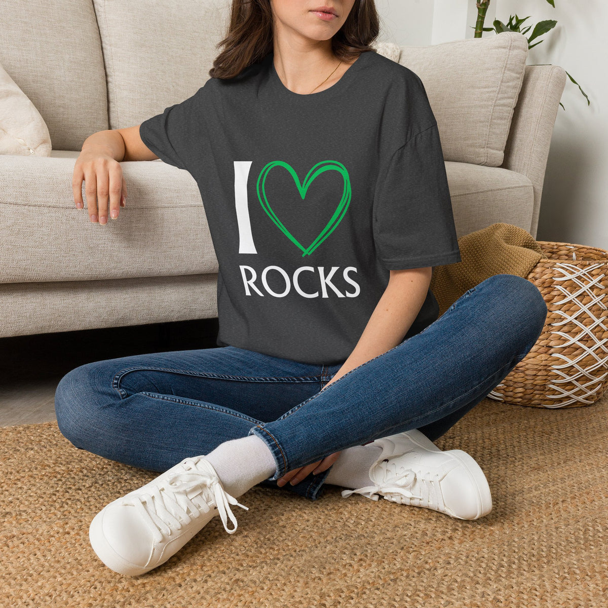 I Love Rocks T-Shirt Rockhound, Geology & Rock Collector Shirt