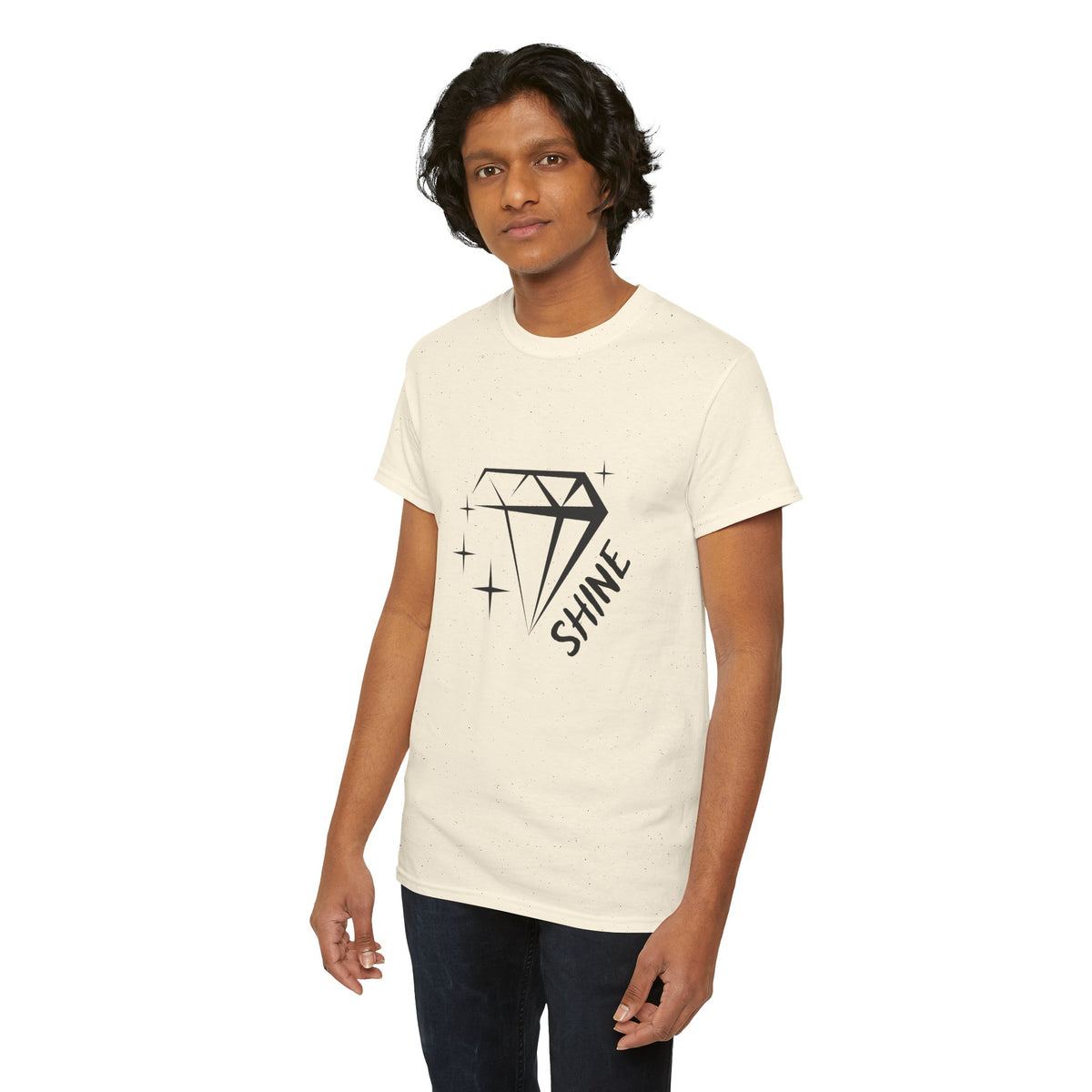 Shine Bright Rockhound T-Shirt Funny Geology Shirt Positive Vibes Crystal Gift