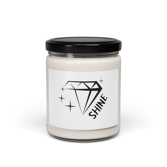 Shine Like a Diamond Scented Soy Candle, 9oz - Aromatherapy Candle, Gift for Her, Home Decor, Relaxation Essential, Birthday or Celebration