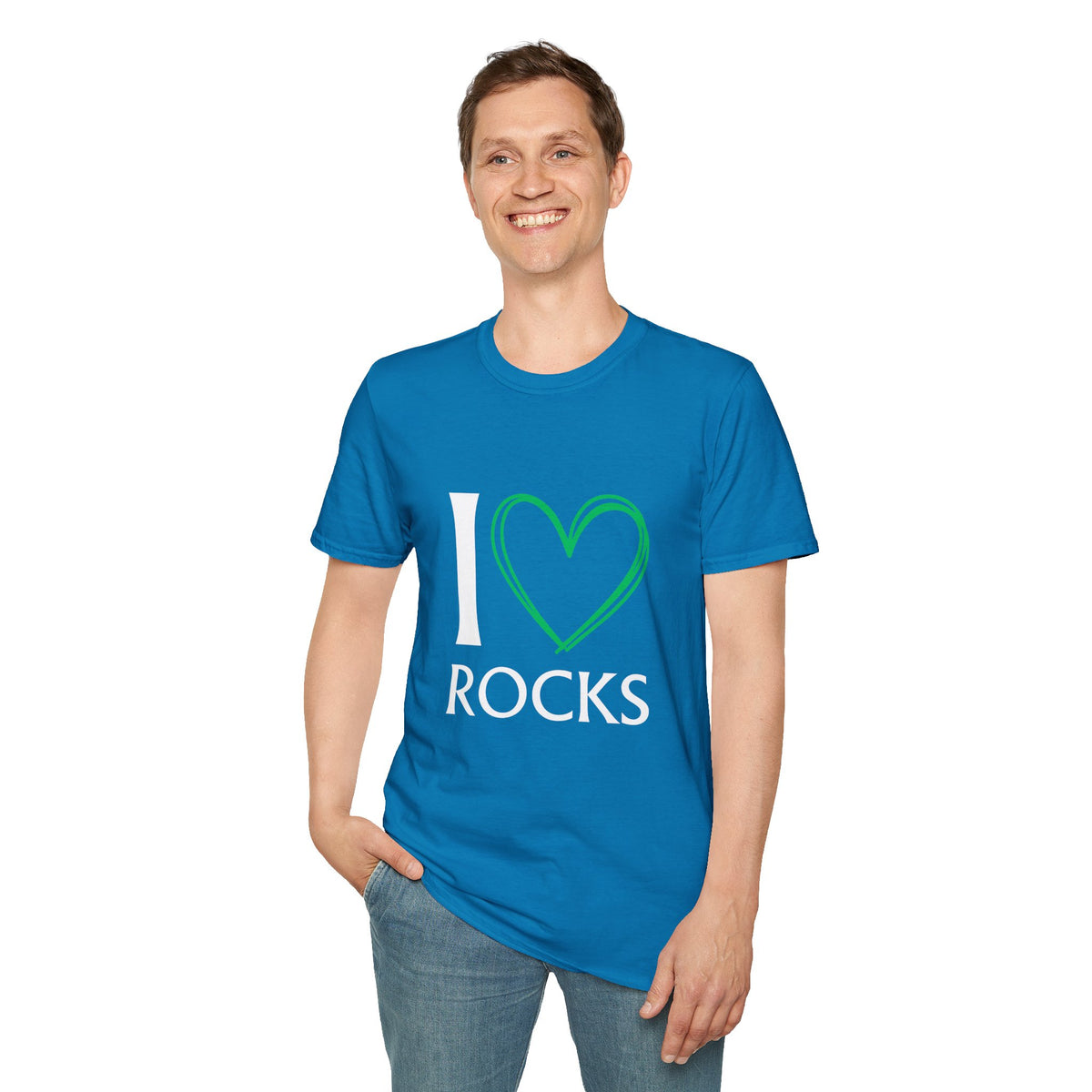I Love Rocks T-Shirt Rockhound, Geology & Rock Collector Shirt