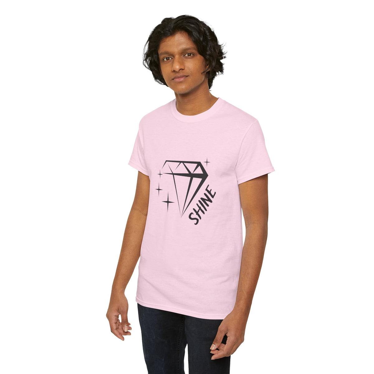 Shine Bright Rockhound T-Shirt Funny Geology Shirt Positive Vibes Crystal Gift