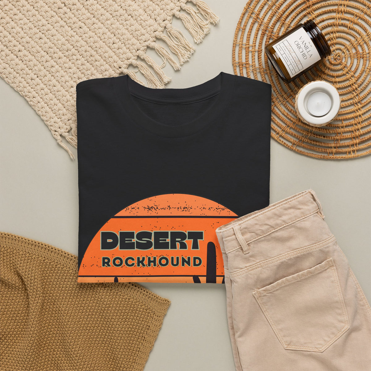 Desert Rockhound Unisex Heavy Cotton Tee Rock Collector and Nature Lover Gift