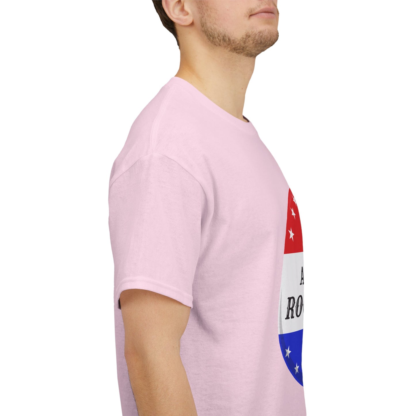 American Rockhound Tee, Patriotic Rock Collector Shirt, Red White Blue Geology Gift