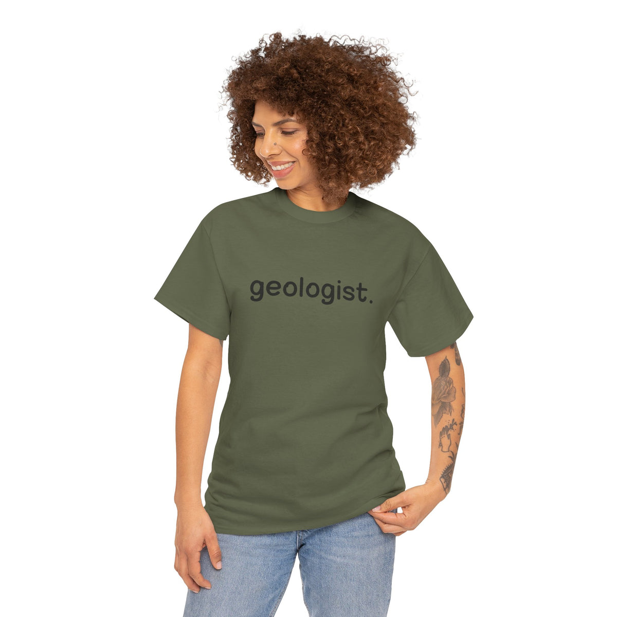 Geologist Unisex Cotton Tee Professor Gift Student Graduation Shirt