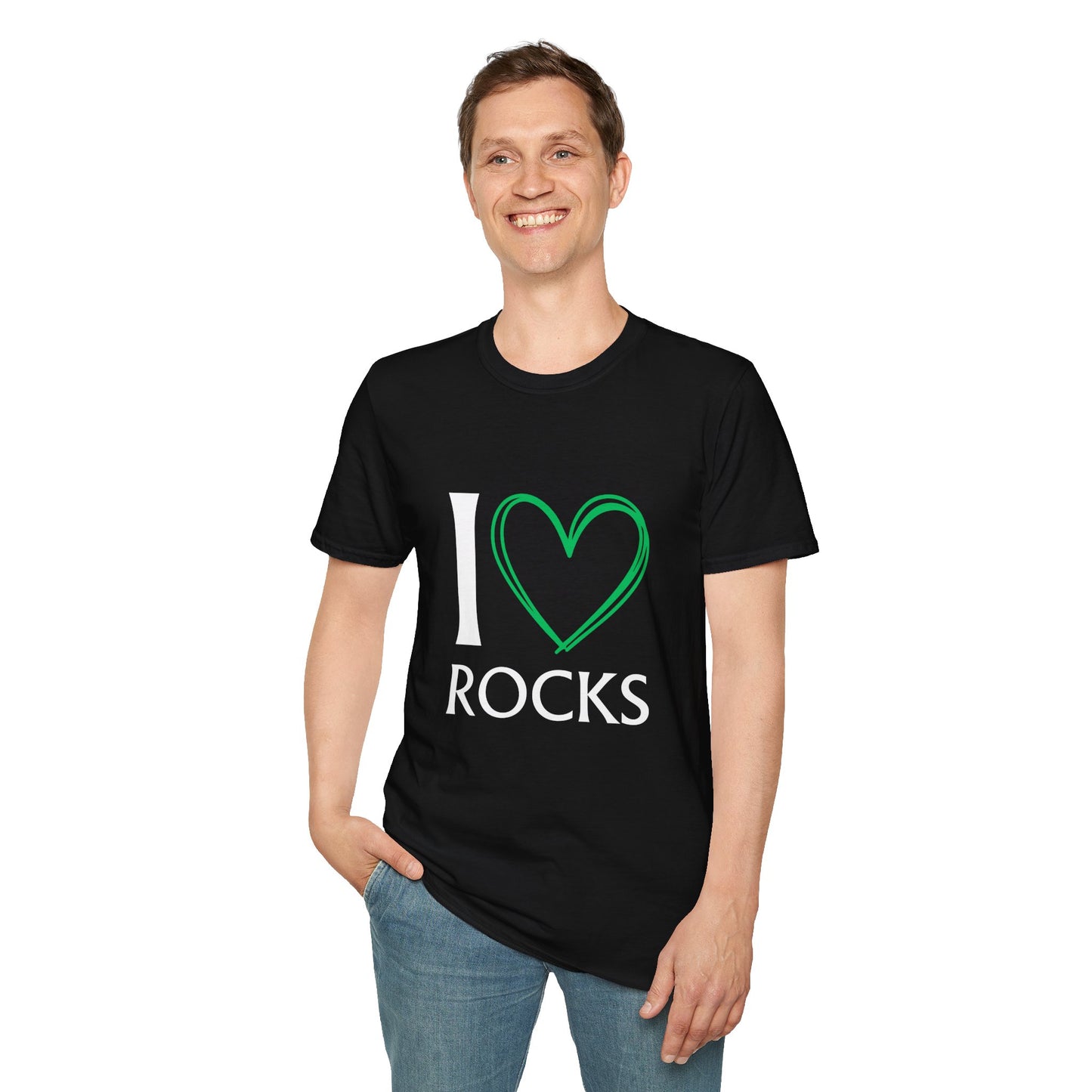 I Love Rocks T-Shirt Rockhound, Geology & Rock Collector Shirt