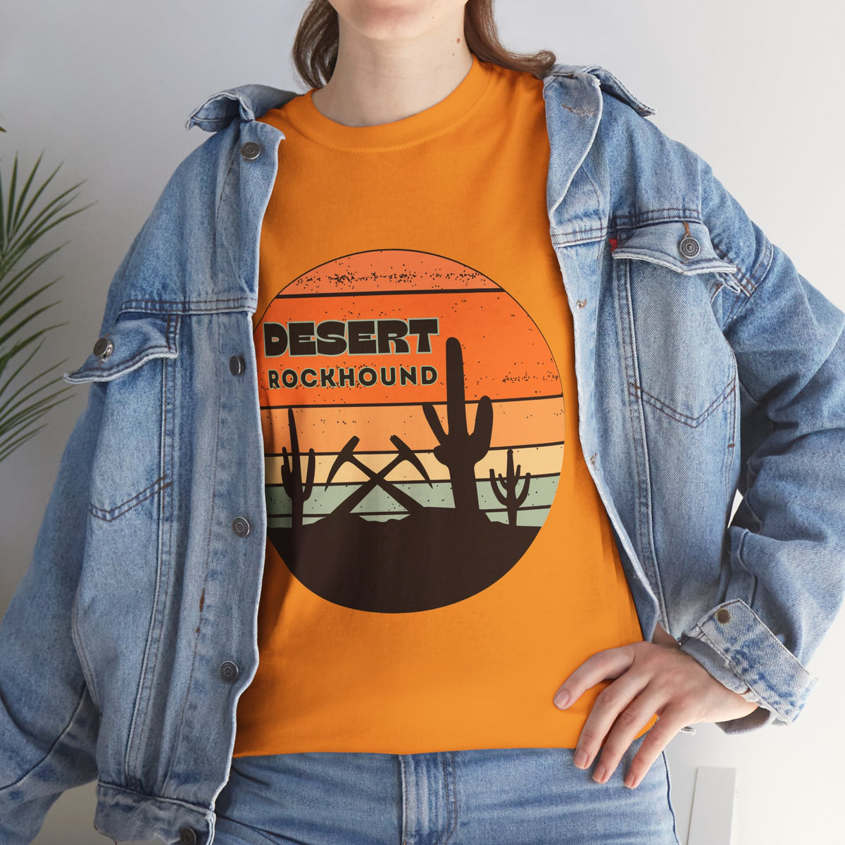 Desert Rockhound Unisex Heavy Cotton Tee Rock Collector and Nature Lover Gift