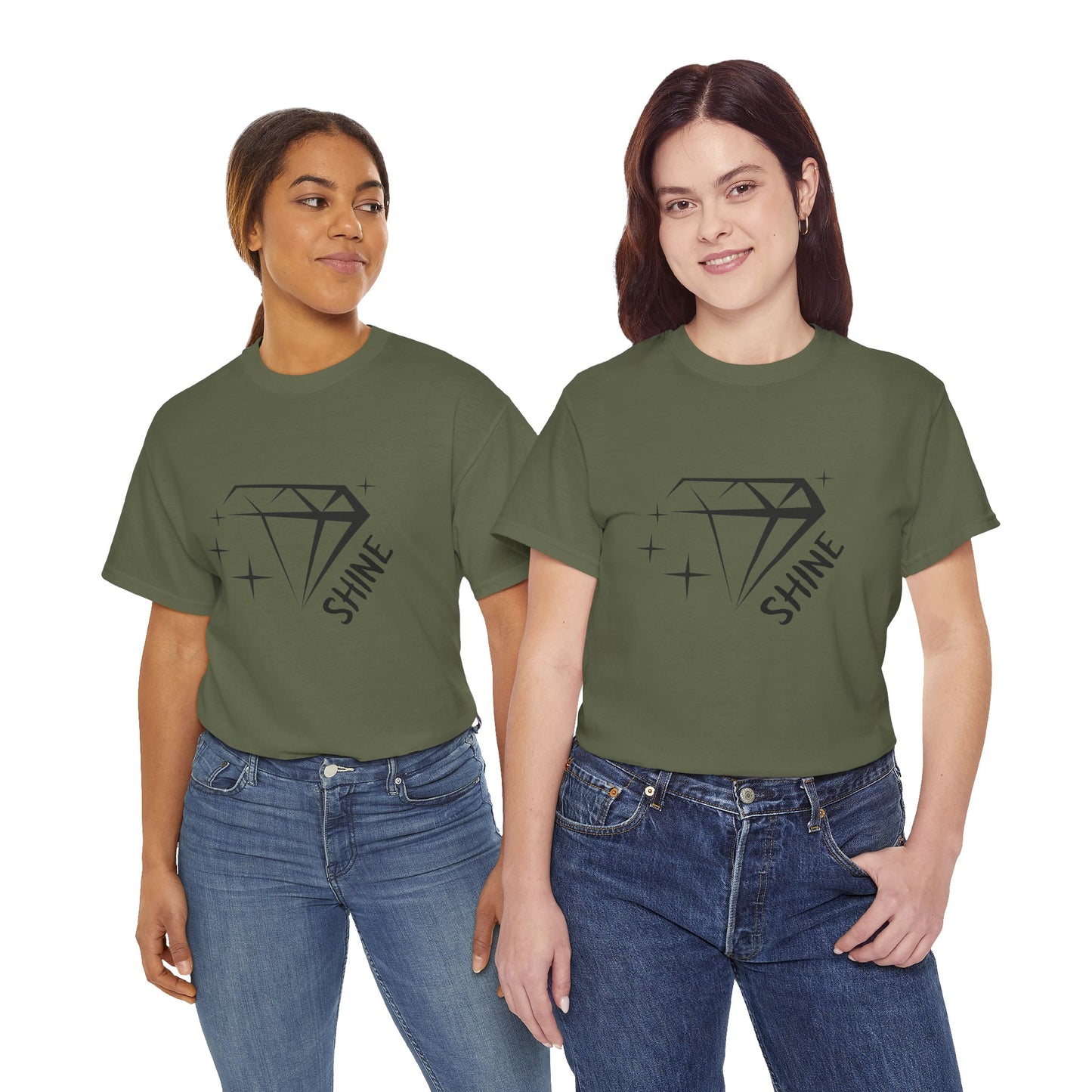 Shine Bright Rockhound T-Shirt Funny Geology Shirt Positive Vibes Crystal Gift