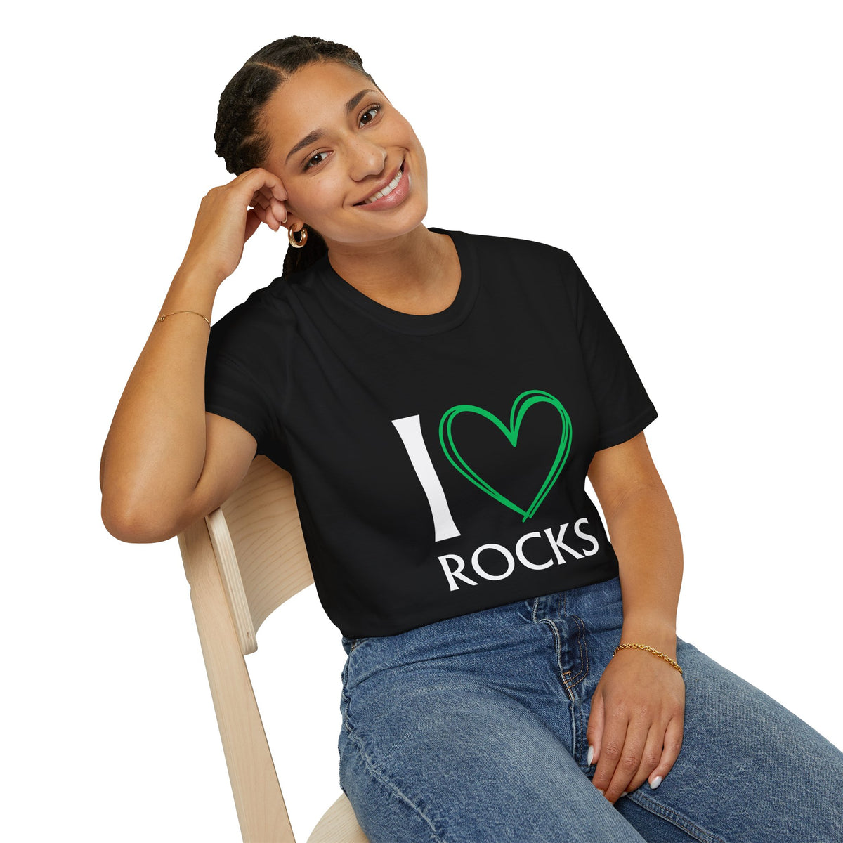 I Love Rocks T-Shirt Rockhound, Geology & Rock Collector Shirt