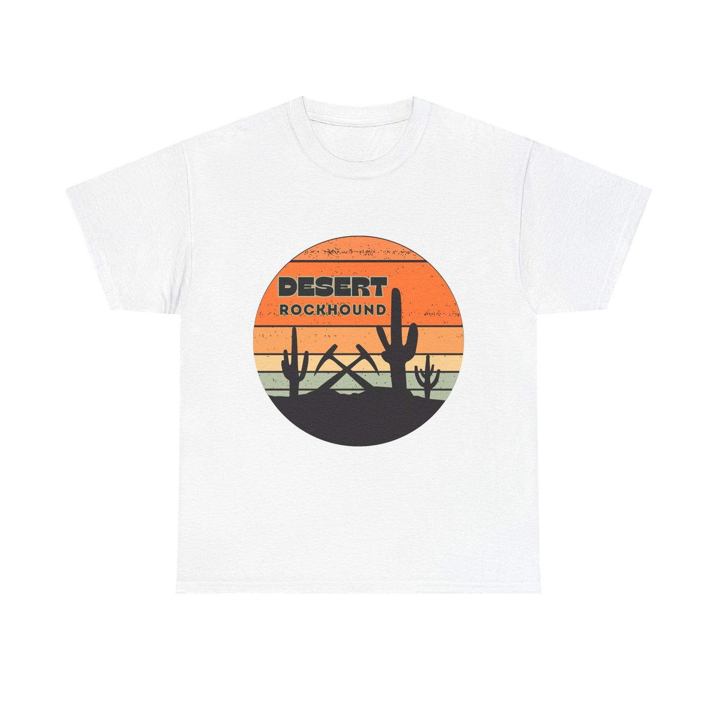 Desert Rockhound Unisex Heavy Cotton Tee Rock Collector and Nature Lover Gift