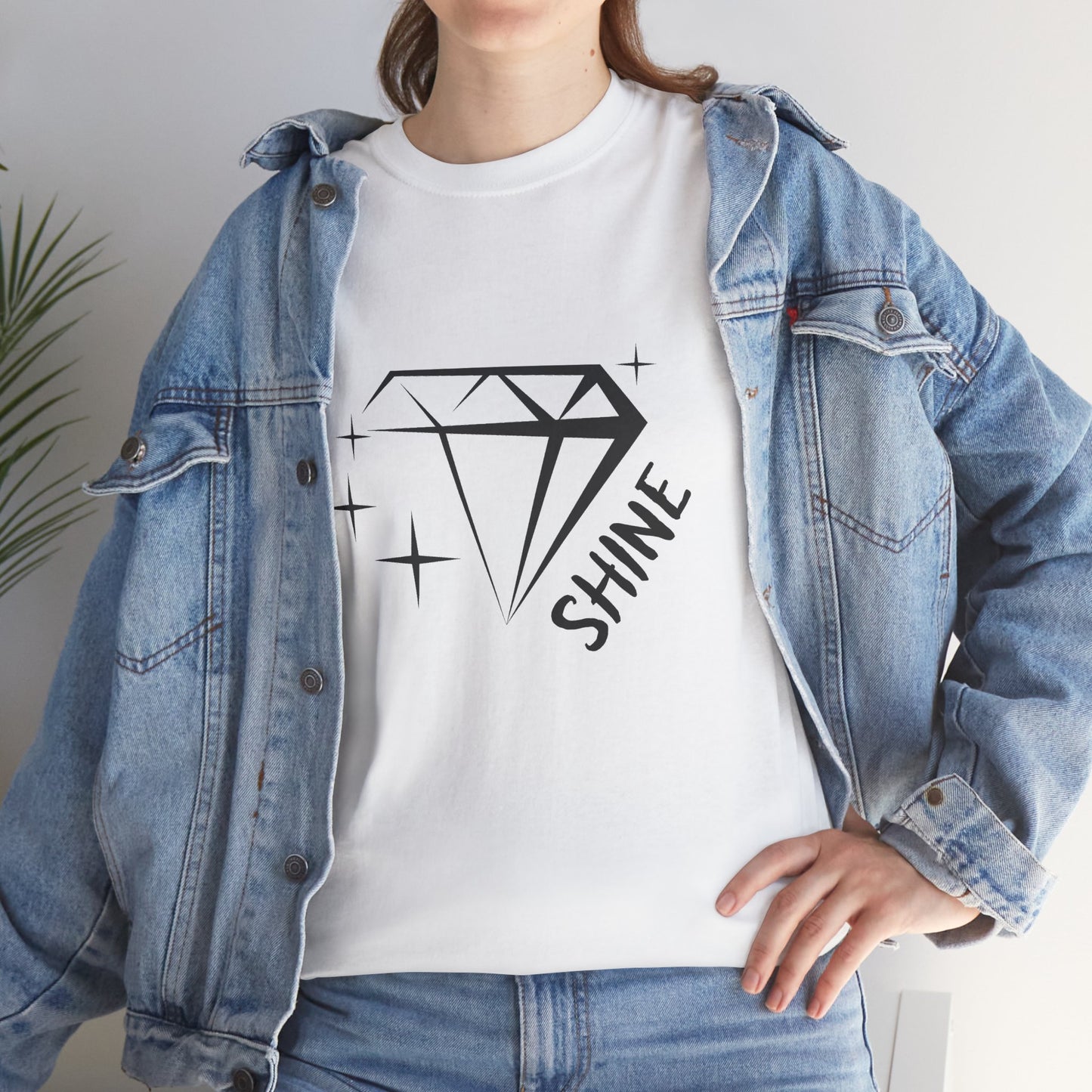 Shine Bright Rockhound T-Shirt Funny Geology Shirt Positive Vibes Crystal Gift