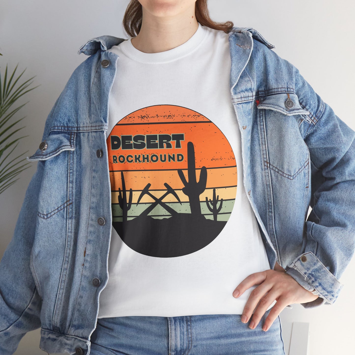 Desert Rockhound Unisex Heavy Cotton Tee Rock Collector and Nature Lover Gift