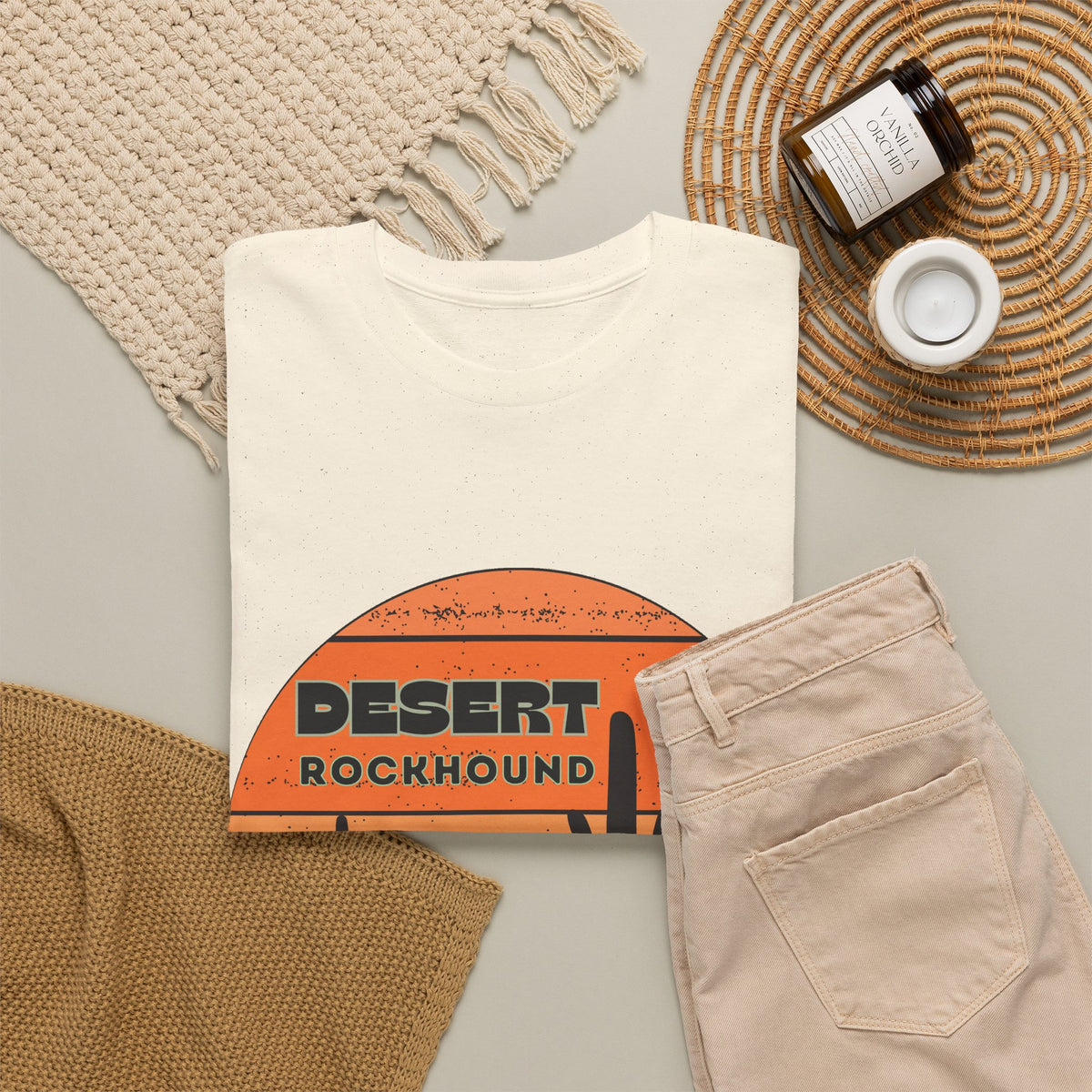 Desert Rockhound Unisex Heavy Cotton Tee Rock Collector and Nature Lover Gift