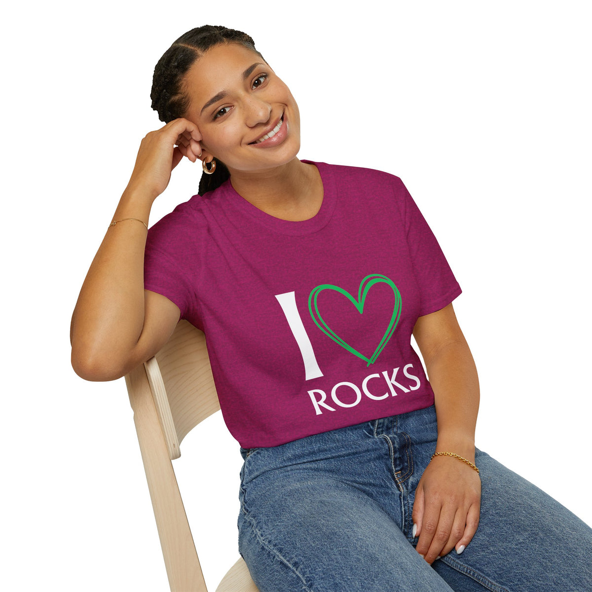 I Love Rocks T-Shirt Rockhound, Geology & Rock Collector Shirt