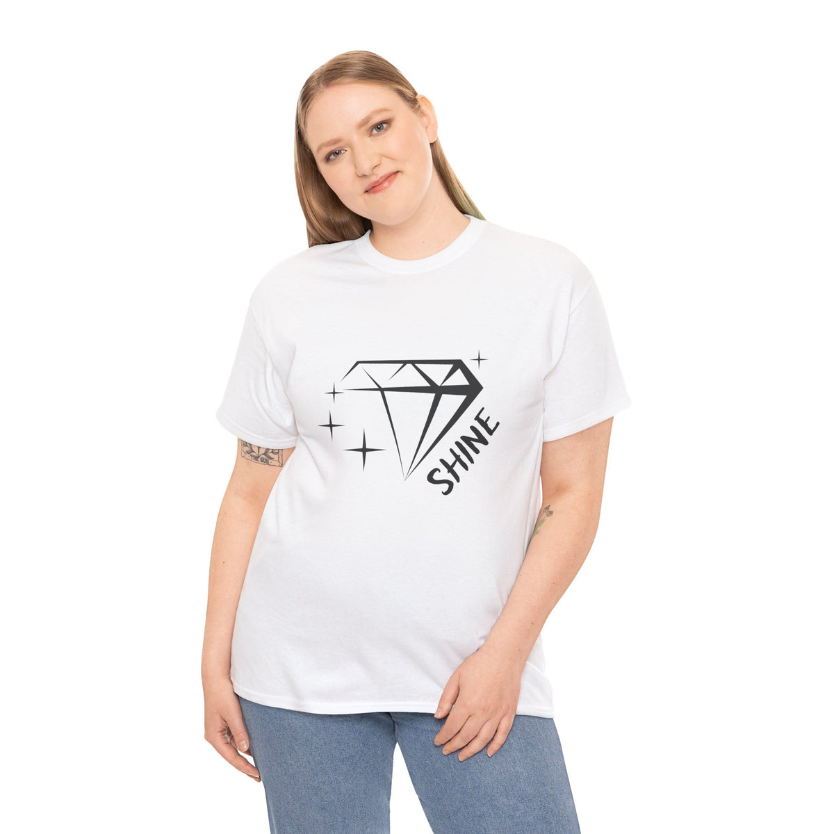 Shine Bright Rockhound T-Shirt Funny Geology Shirt Positive Vibes Crystal Gift