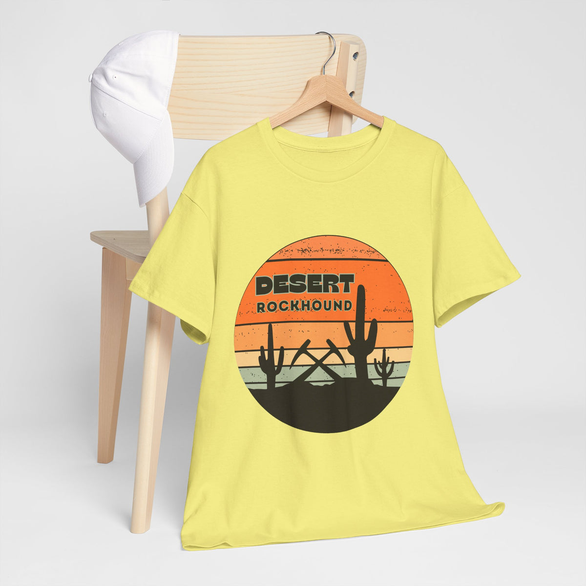 Desert Rockhound Unisex Heavy Cotton Tee Rock Collector and Nature Lover Gift