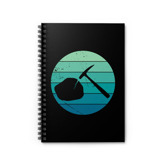 Rock Collector's Spiral Notebook - Ruled Line for Geology Enthusiasts