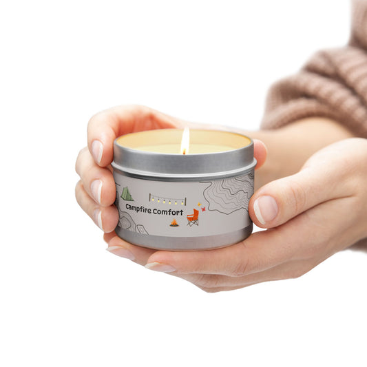 Campfire Comfort Vanilla Bean Scented Candle
